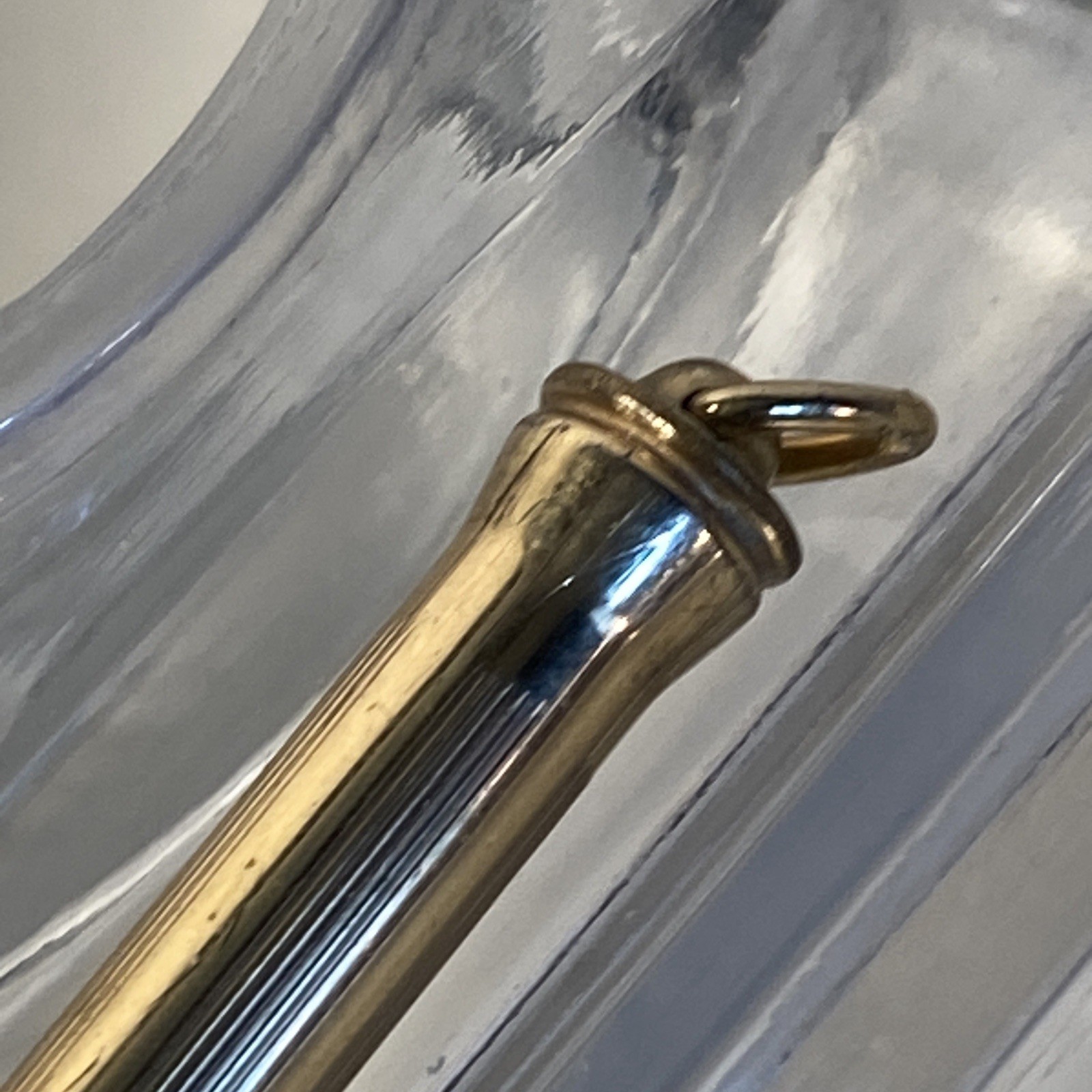 CROSS Mechanical Pencil Vintage Mini 1/30 10K RGP Pendant Golf