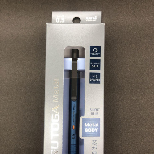 KURUTOGA METAL Mitsubishi Pencil UNI new Phantom Gray Nocturne Black Silent Blue