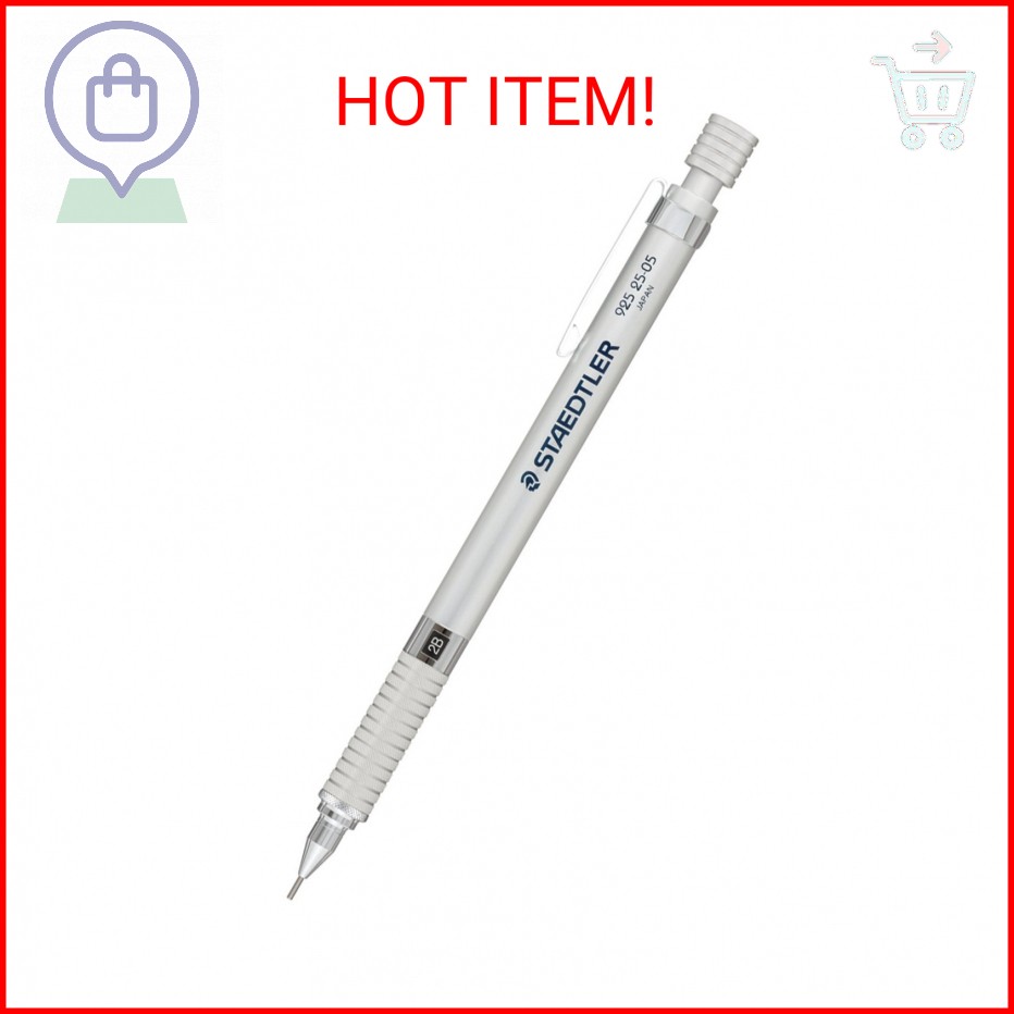 Staedtler 0.5mm Mechanical Pencil Silver Series (925 25-05)