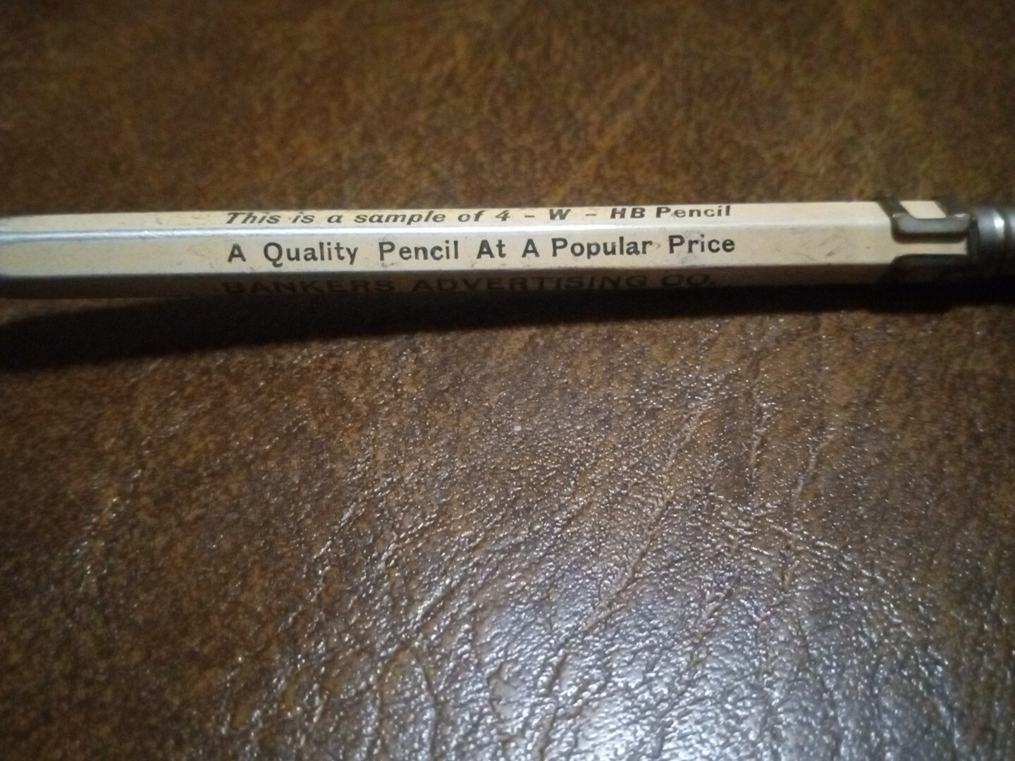 Vintage ADGIF Mechanical Pencil USA Advertising Works Great Nice Condition Rare