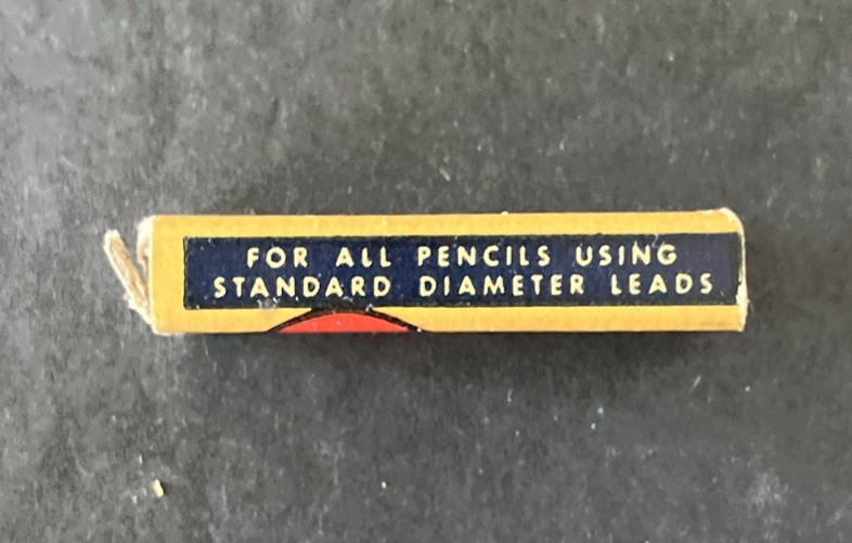 VINTAGE SCRIPTO Smooth Writing Leads Made in U.S.A. 1 3/8” – 17 Left. (A