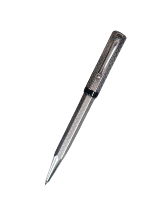 Montegrappa Privilege Small Sterling Silver Decorated 0.7mm Pencil New In Box