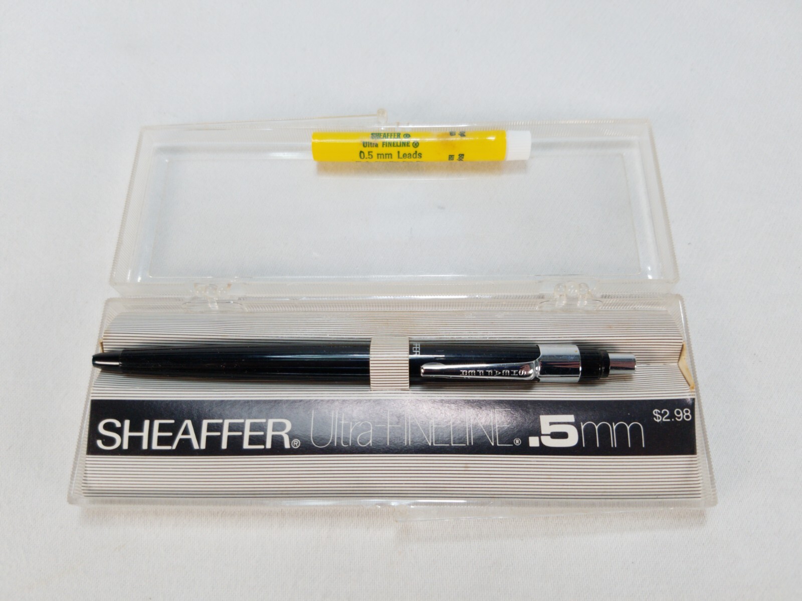 Vintage Very Good Sheaffer Ultra Fineline Mechanical Clutch Pencil .5mm w/refill