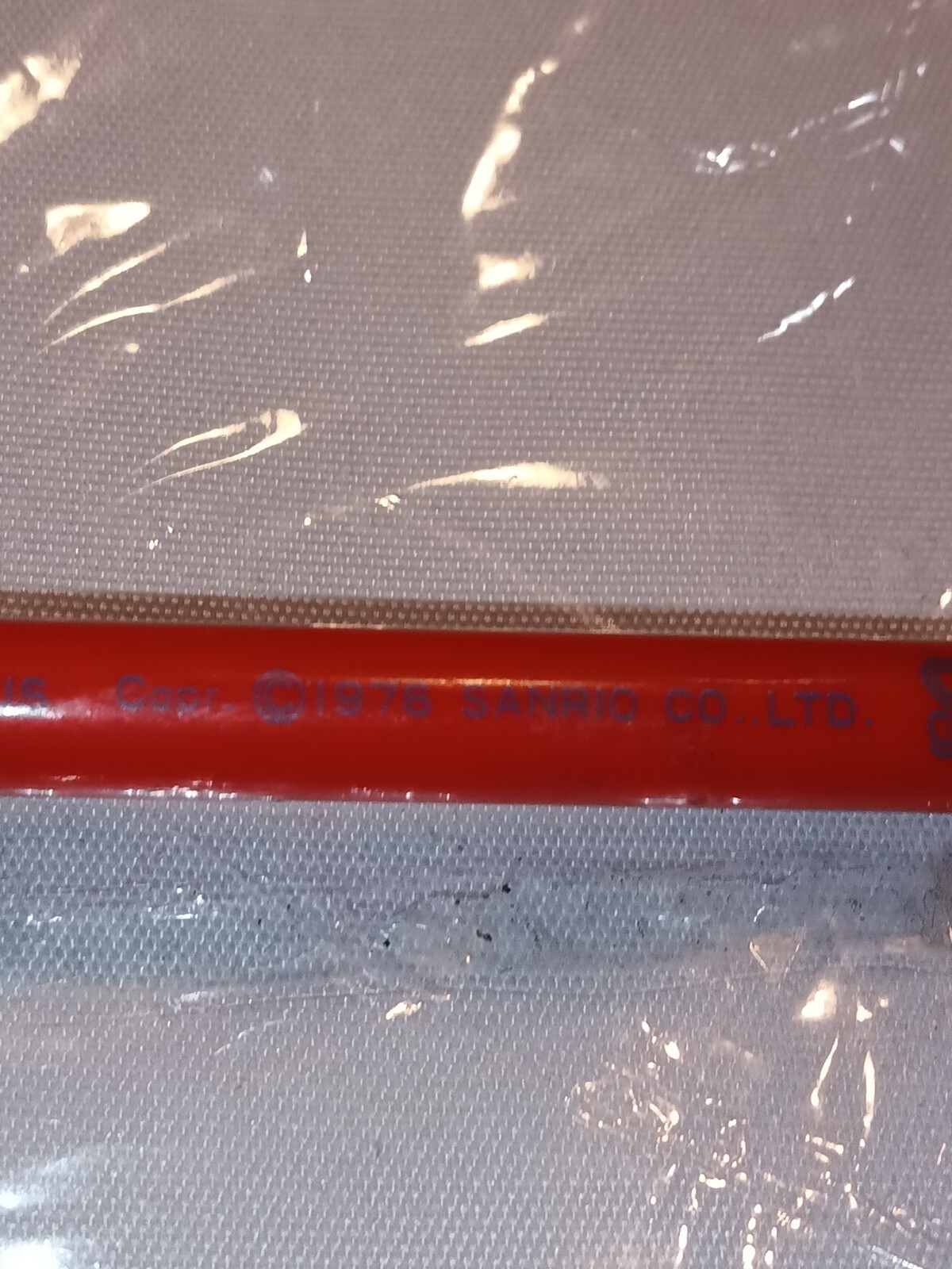 Hello Kitty Sanrio 1976 Red Mechanical Pencil New