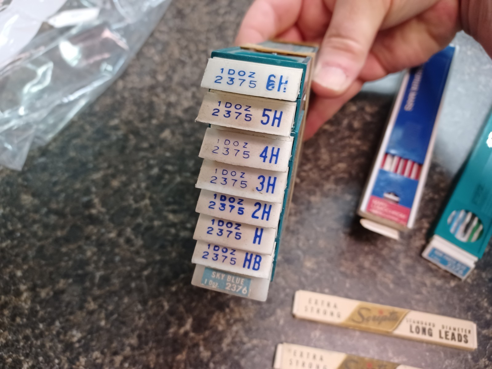 Turquoise Eagle Staedtler Mars Drawing Scripto Leads Lot