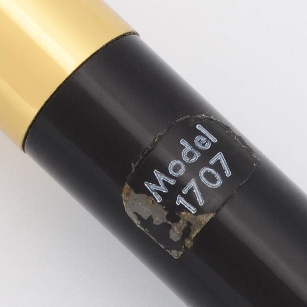 Eversharp 1707 Symphony Mechanical Pencil – Black w/Gold Cap, .9mm Lead, NOS