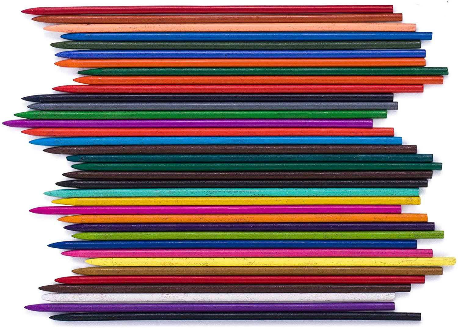 36 Assorted Colored 2.0 Mm Mechanical Pencils, Bold Thickness, 36 Unique Colors