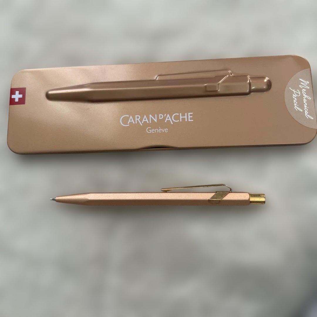 CARAN D’ACHE849 Rose Gold Mechanical Pencil Body