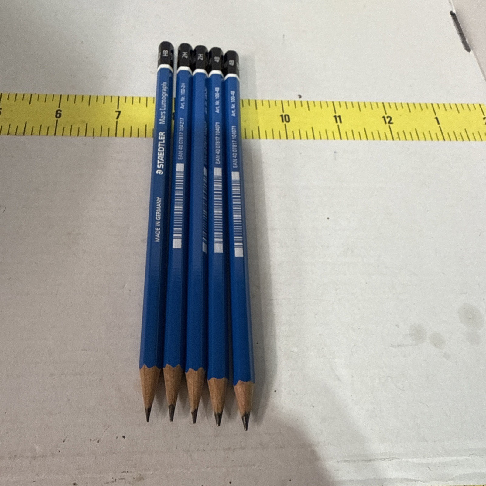 ESTATE find Vintage Staedtler Mars Lumograph 2B Germany Blue He/2 H bin4 bg