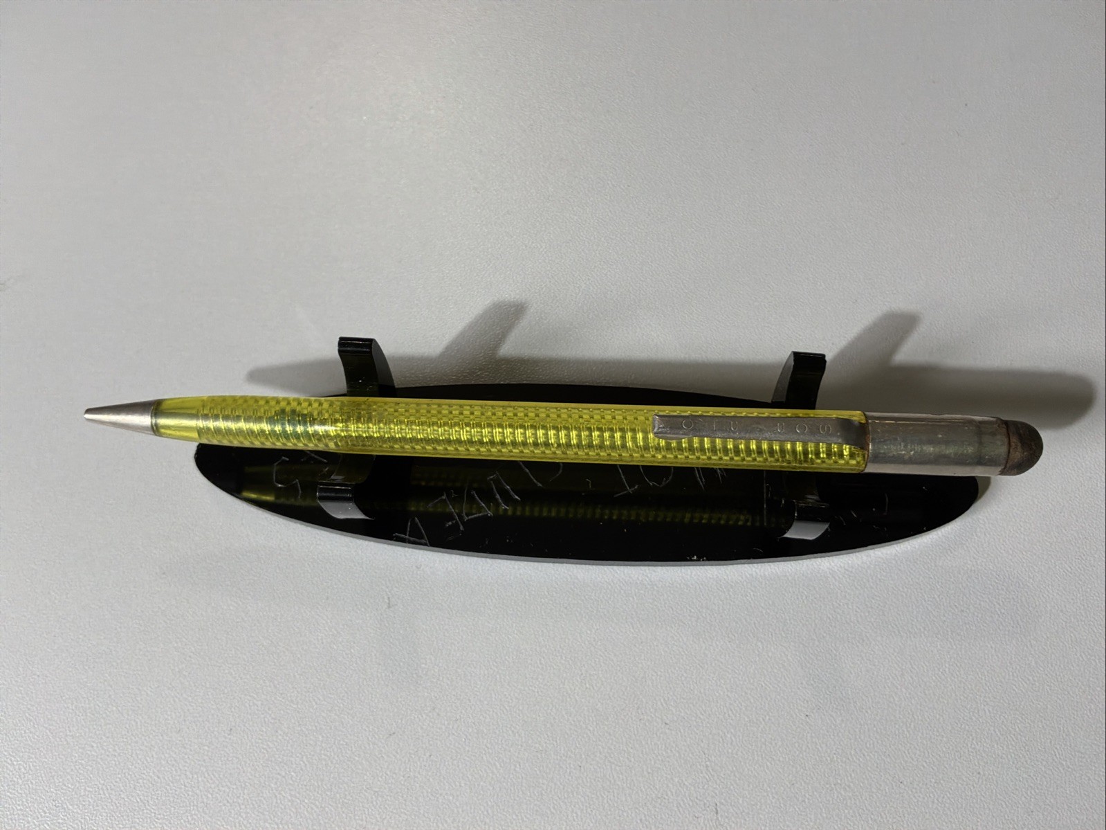 VTG Scripto K780 Mechanical Pencil Yellow Translucent