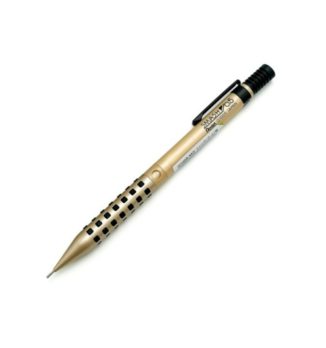 SMASH Pentel Mechanical Pencil Kitera Champagne Gold Limited Edition Q1005-XKS