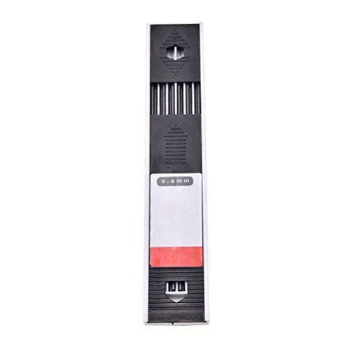Warmshine 3 Pack 2.0mm 2B Lead Holder Metal 1 Count (Pack of 1), Black