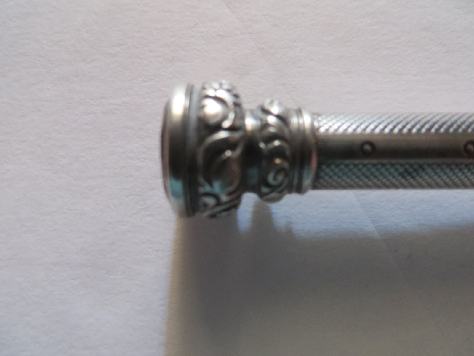 Joseph Willmore Sterling Silver Propelling Pencil Date Mark 1831-2 Birmingham