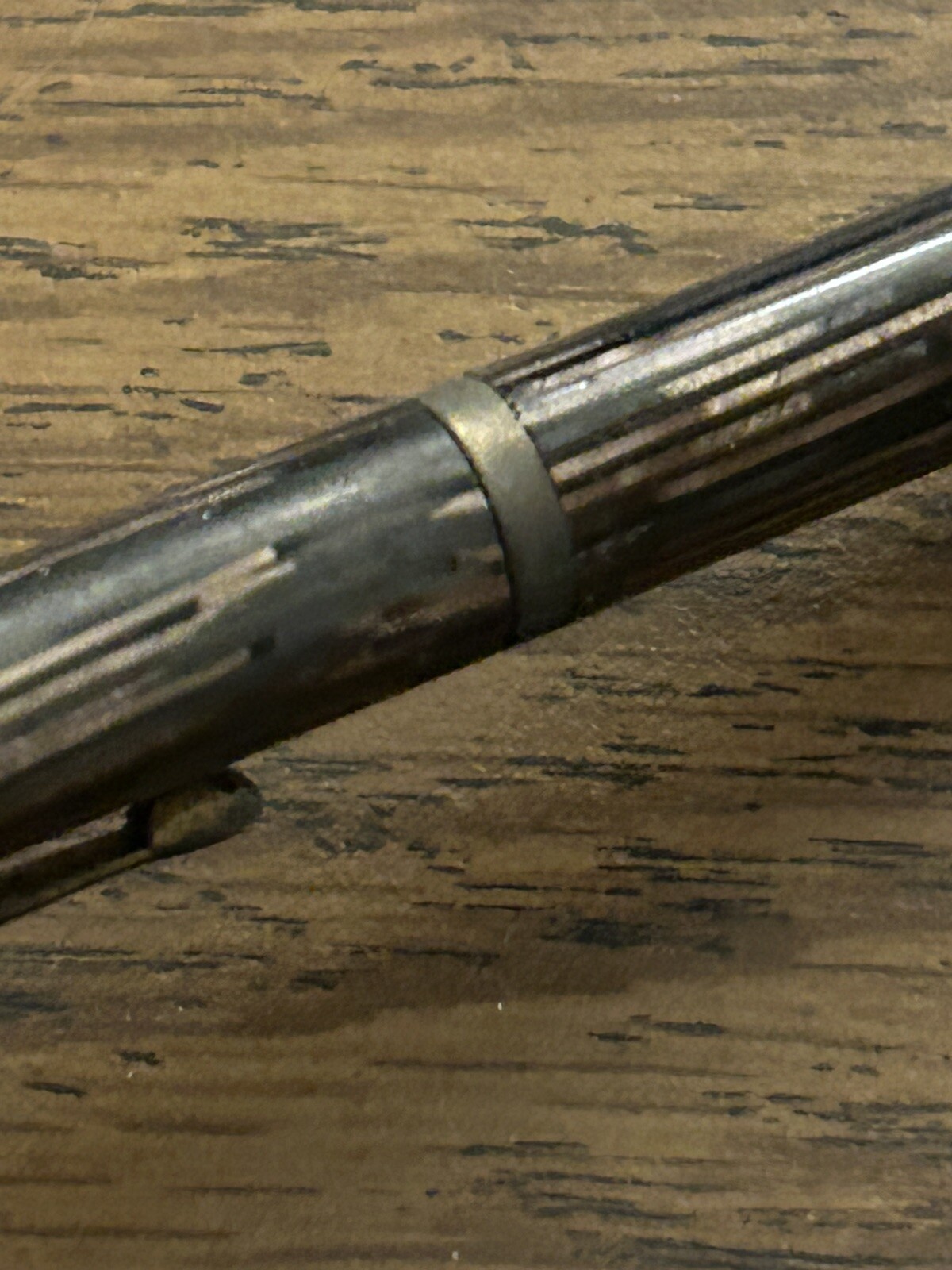 Antique Conklin Copper / Brown Striated Mechanical Pencil Chicago
