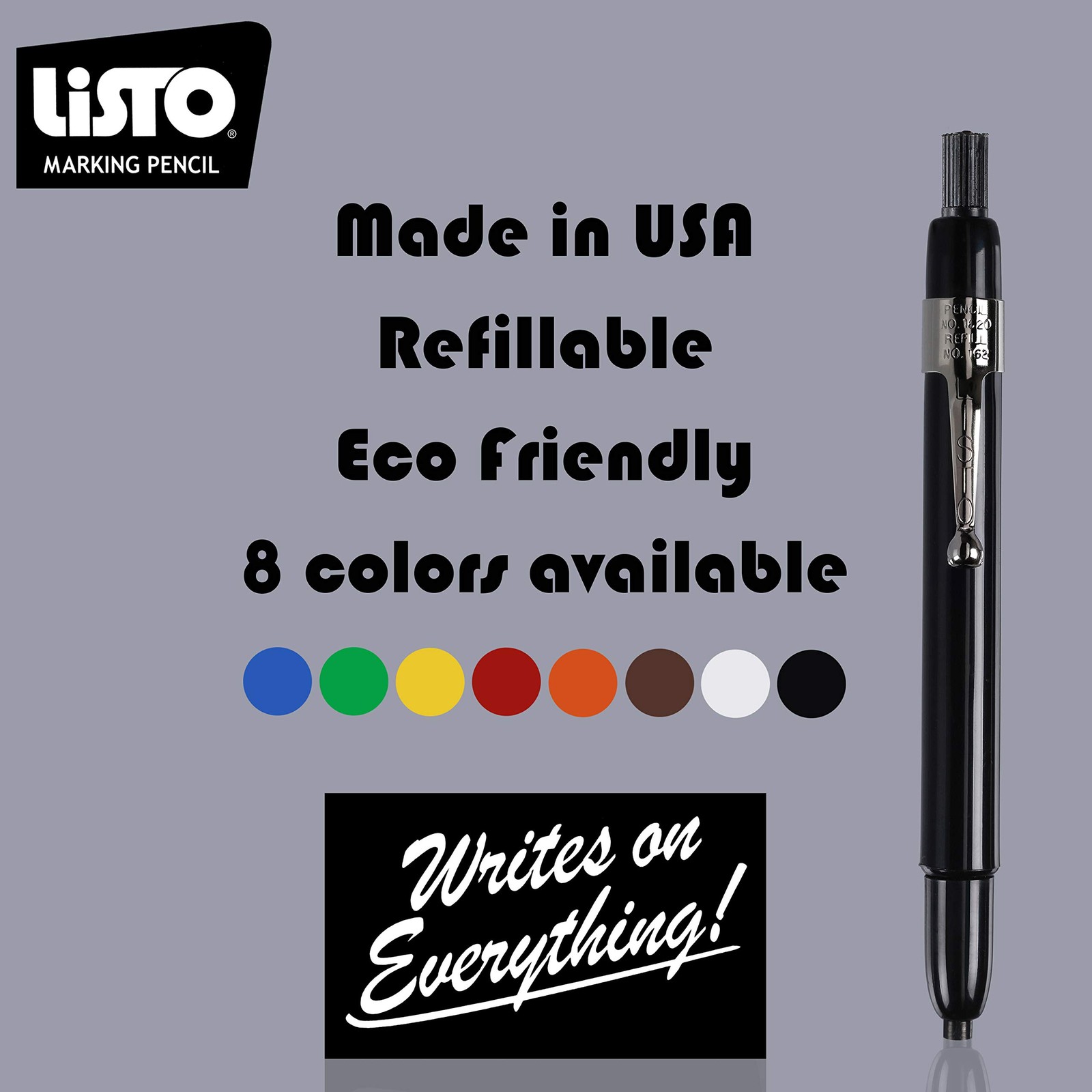 Listo Pencil Company – Refill Marking Lead Blue 72 count