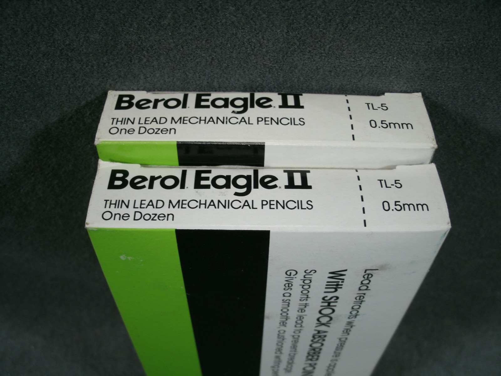 17 Vintage Berol Eagle II TL-5 0.5 mm Mechanical Pencils In Boxes NEW OLD STOCK