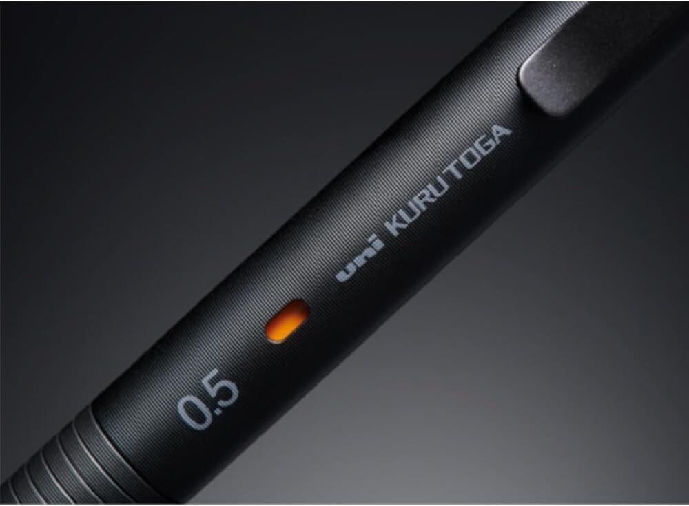 Uni Kuru Toga Metal Mechanical Pencil Nocturne Black 0.5mm M5-KH New Japan