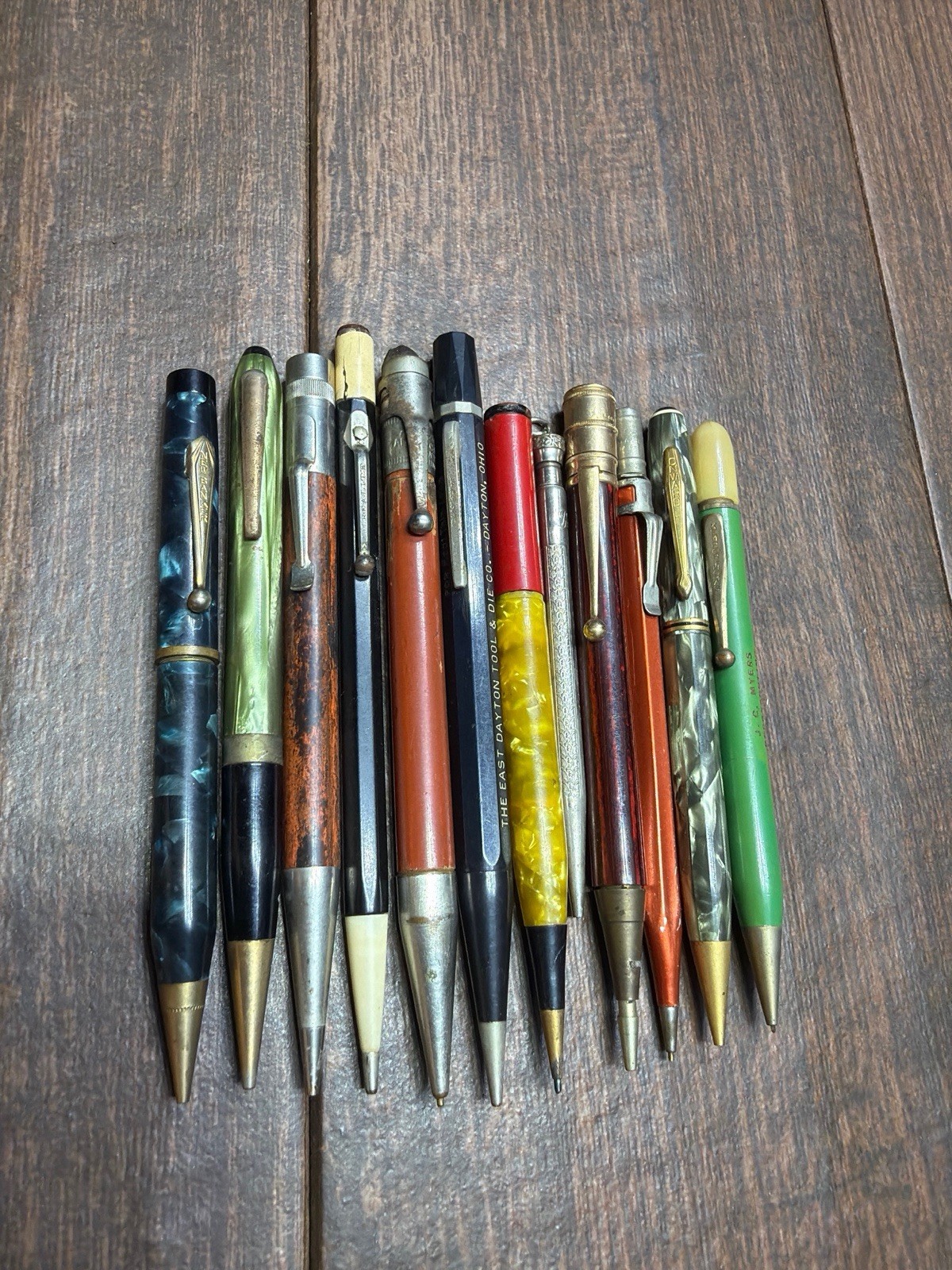 VINTAGE Mechanical Pencil Lot Of 12 Mixed Variety