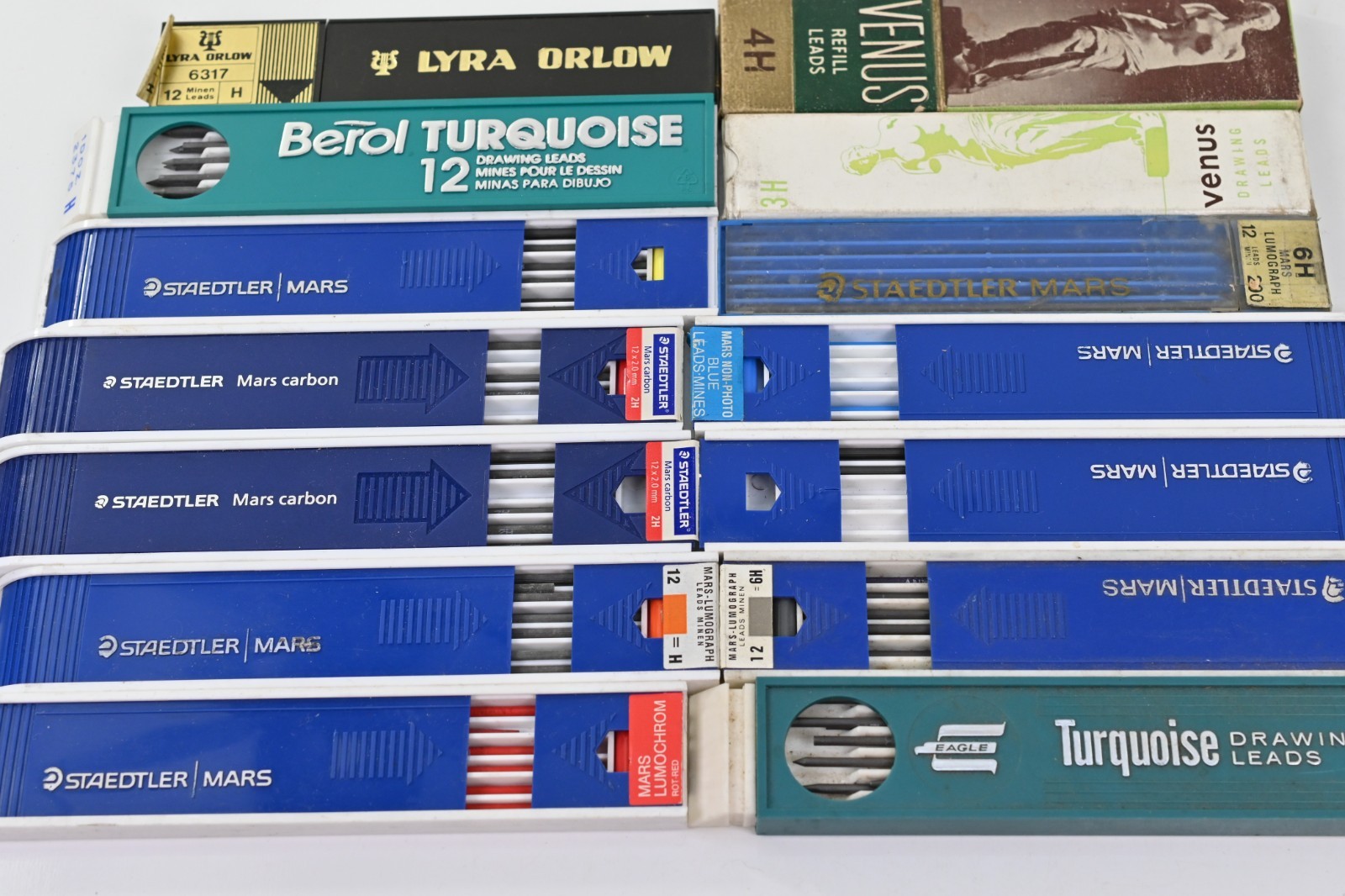 Staedtler Mars Turquoise Lead Mechanical Replacement Lead Lot