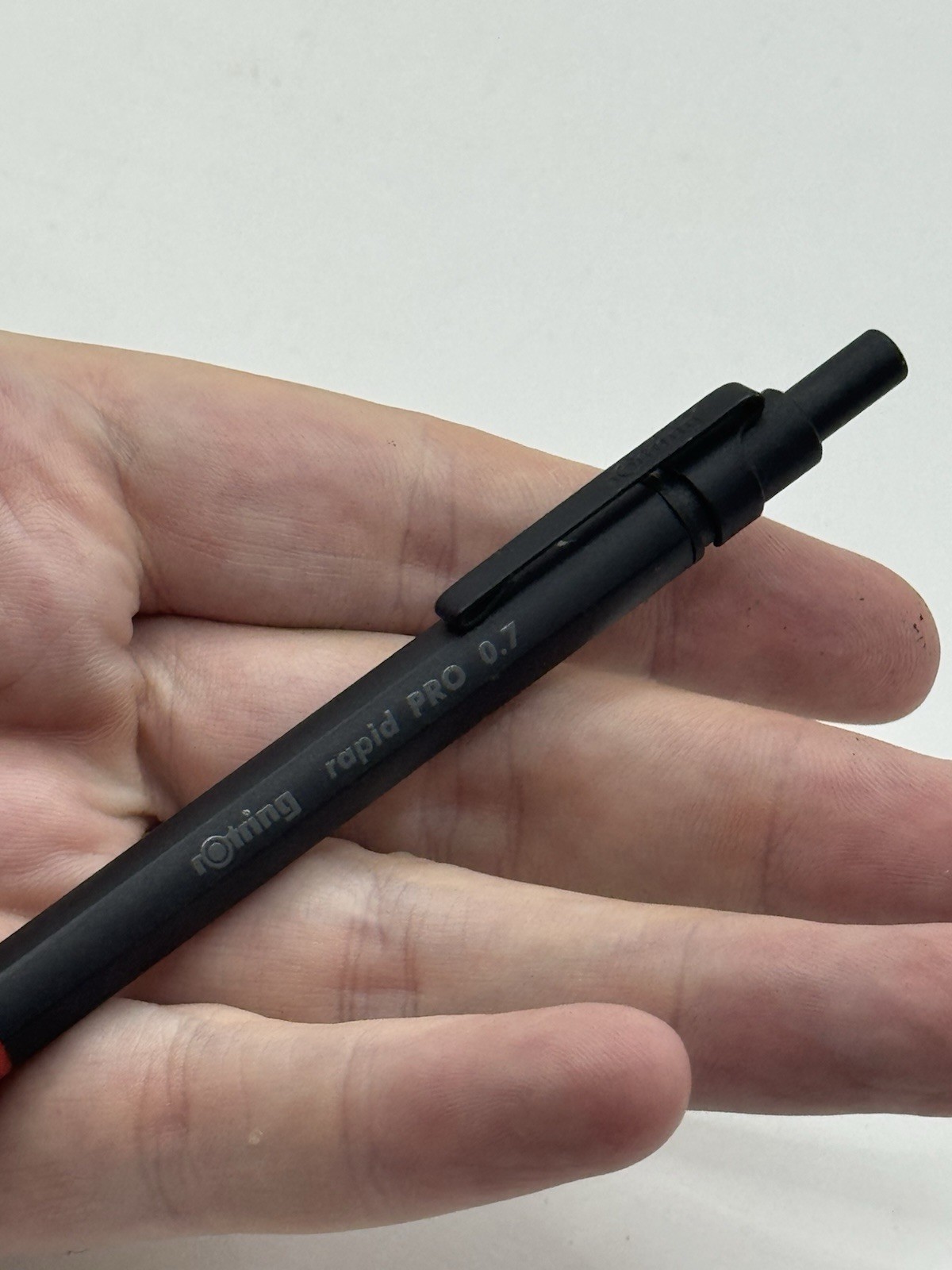 Rotring Rapid Pro 0.7 Mm Mechanical Pencil black