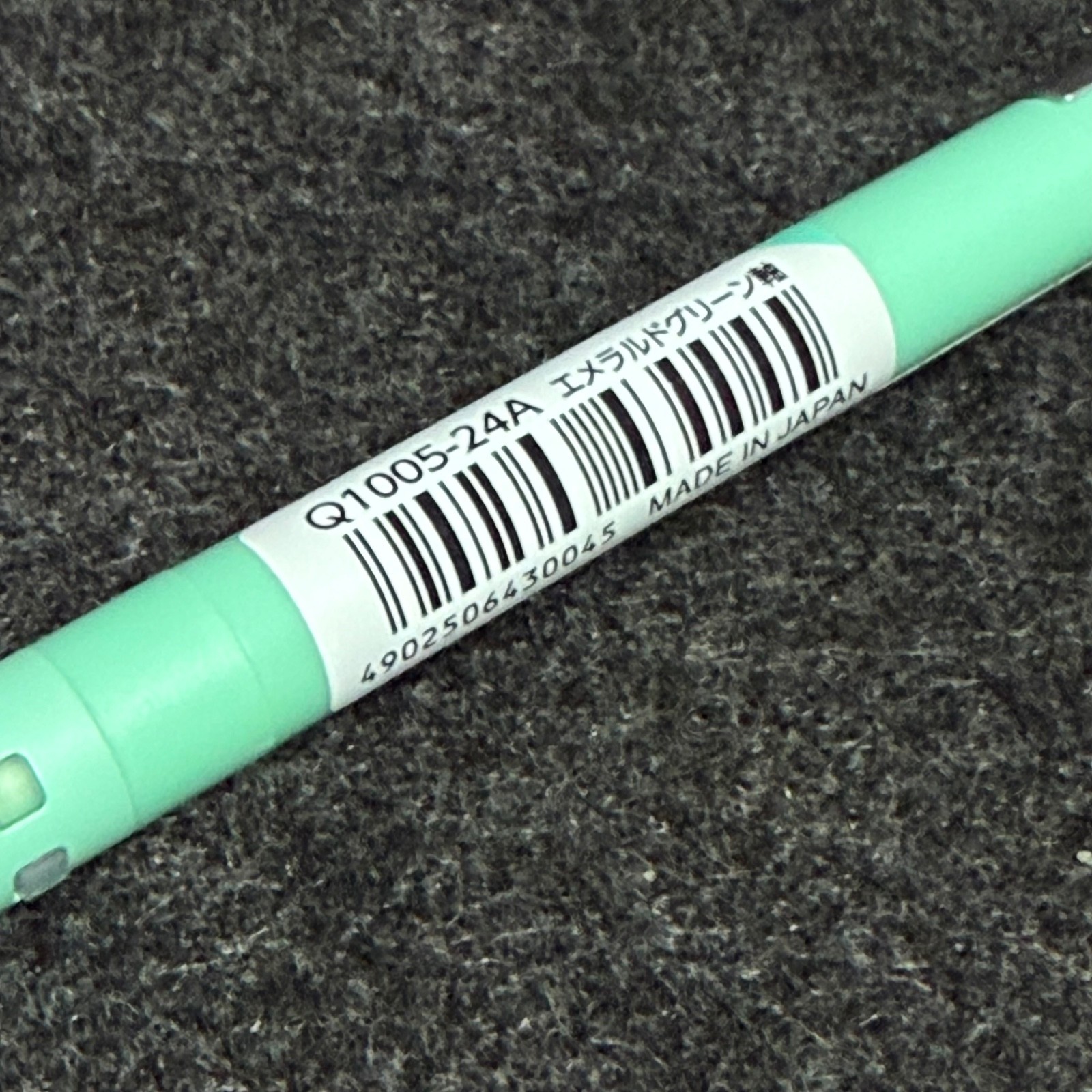Pentel Smash Amazon Limited Emerald Green 0.5mm Q1005-24A Pencil Clear Grip New