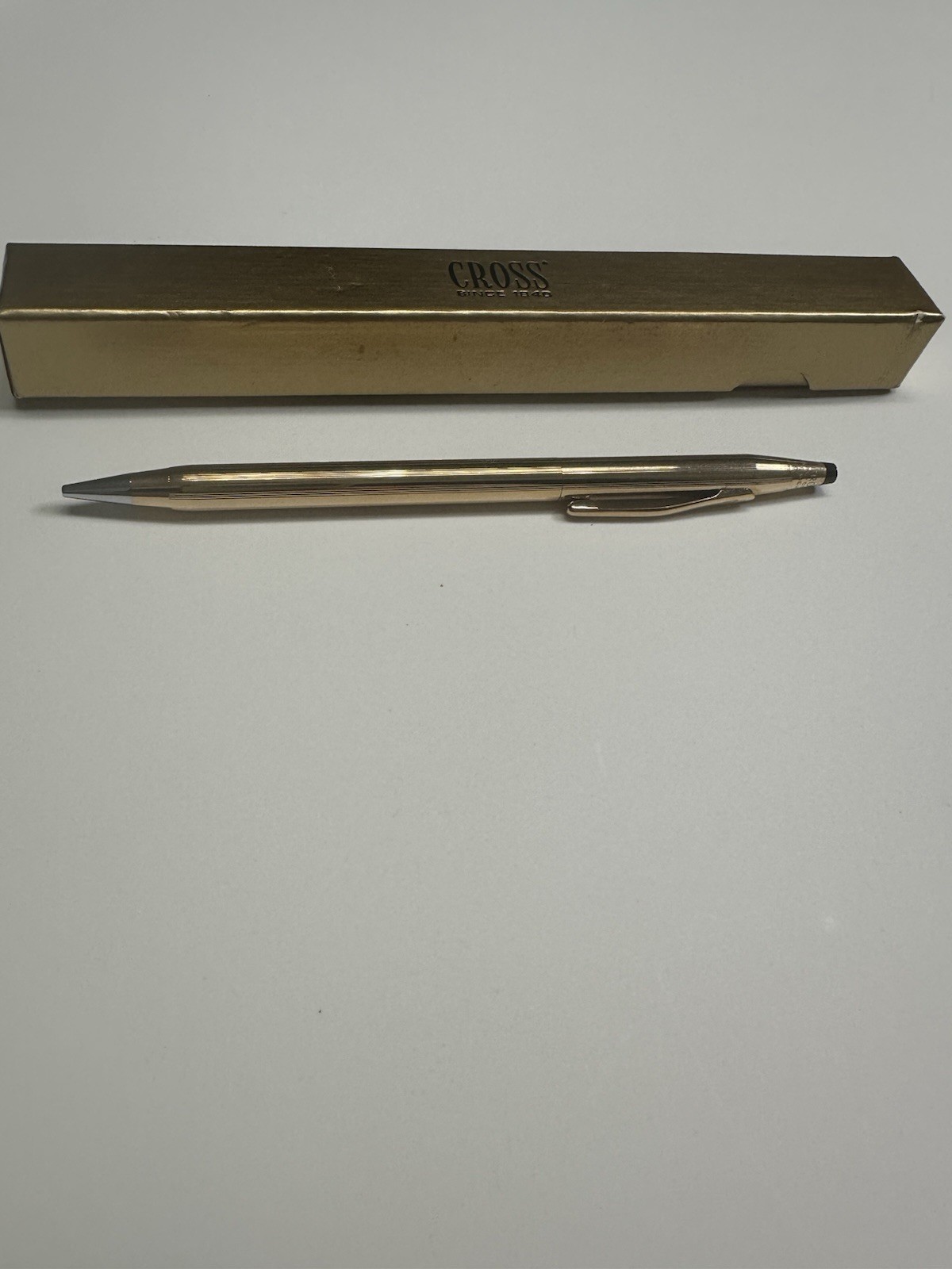 Cross 1/20 14K Gold Filled Mechanical Pencil Made in USA, Works!