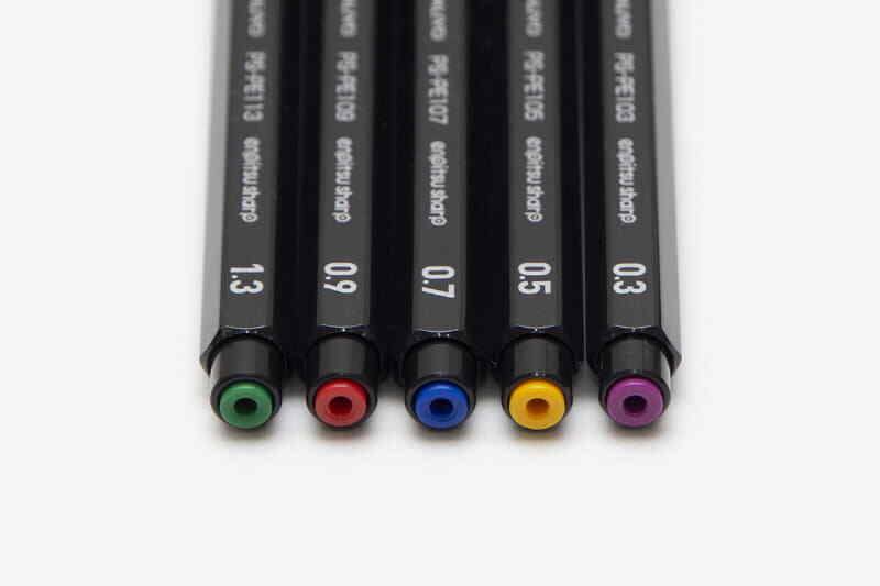 (RARE++++) Set of KOKUYO enpitsu sharp Mechanical Pencil White Limited NEW