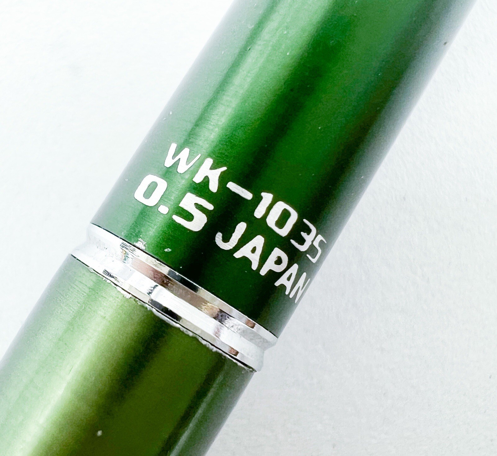 NOS green Jib colleen retractable double push 0.5mm Mechanical Pencil Not Short