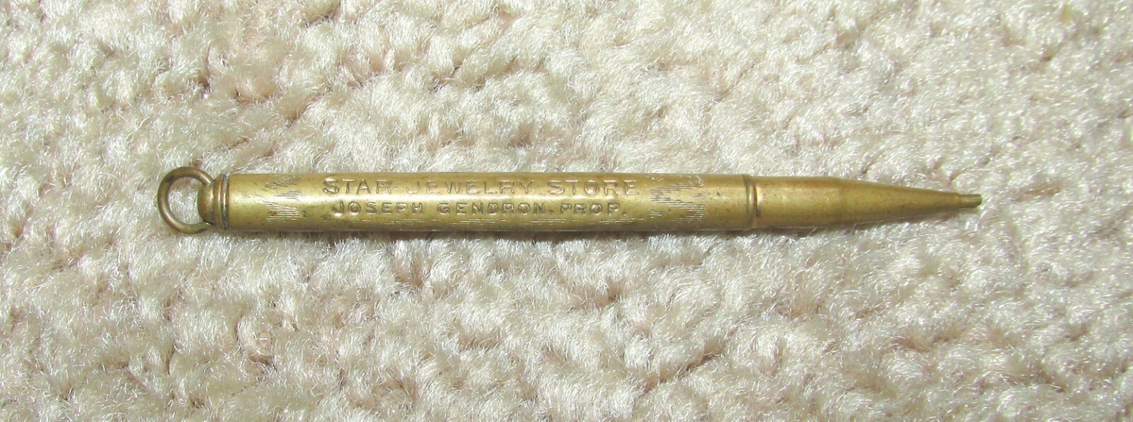 Antique Star Jewelry Store Providence RI Mechanical Advertising Pencil