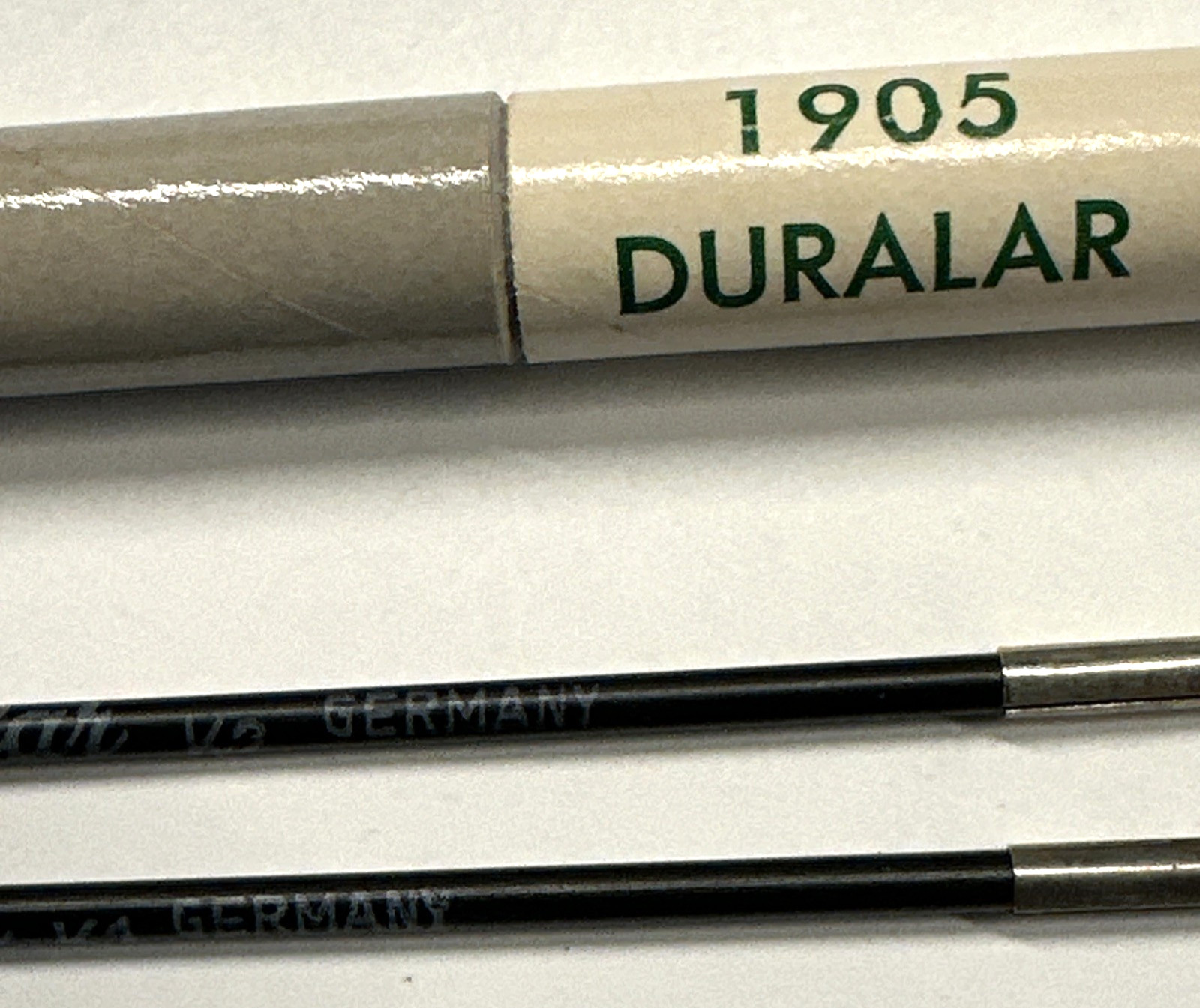 Vintage Staedtler Mars Complimentary Samples Drawing Leads Tube 1905 Duralar