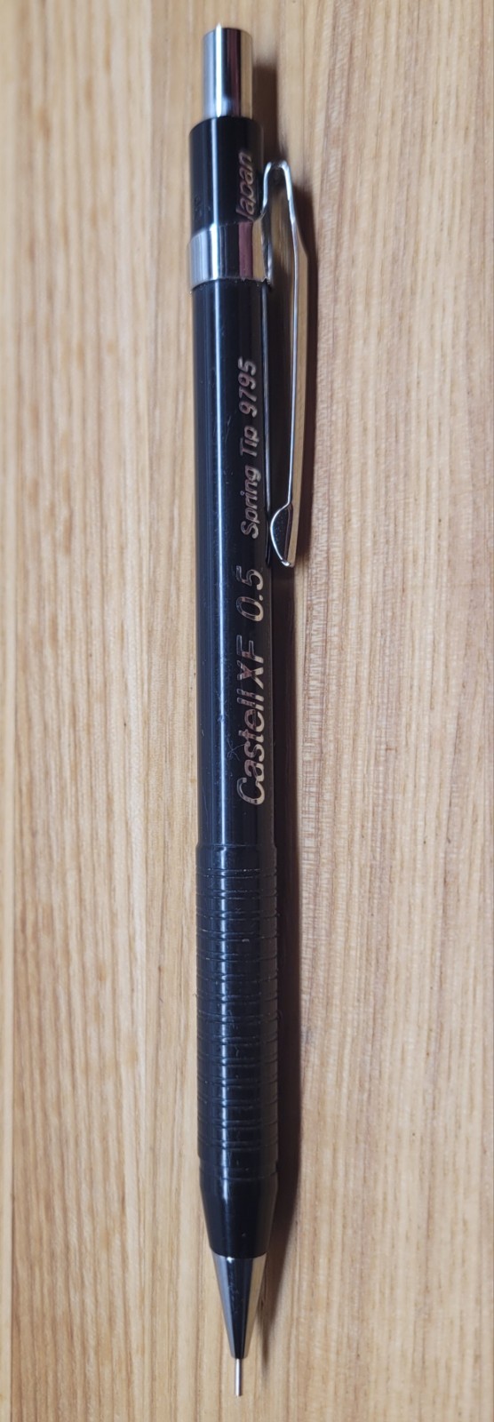 Vintage Castell XF 0.5 mm No. 9795 Spring Tip Mechanical Pencil Japan