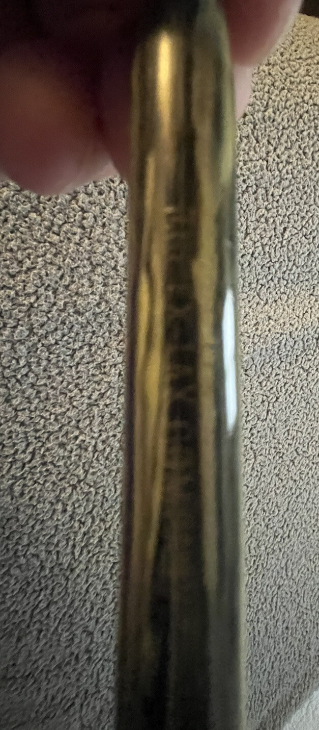 vintage marxton eclipse mechanical pencil Ex Lax Advertising black yellow