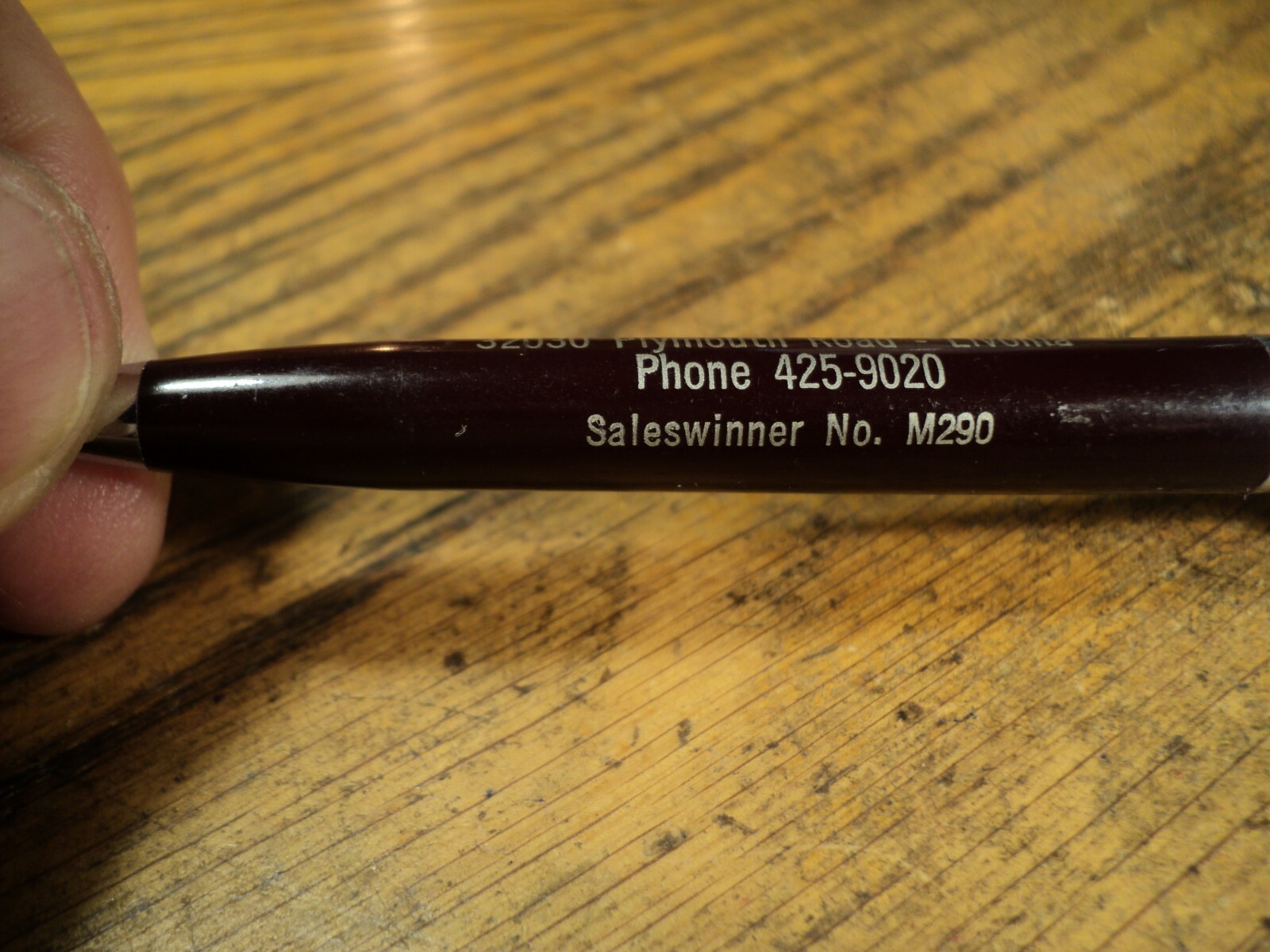 Vintage Mechanical Pencil Advertising Omar’s Auto Parts Livonia Sample M290