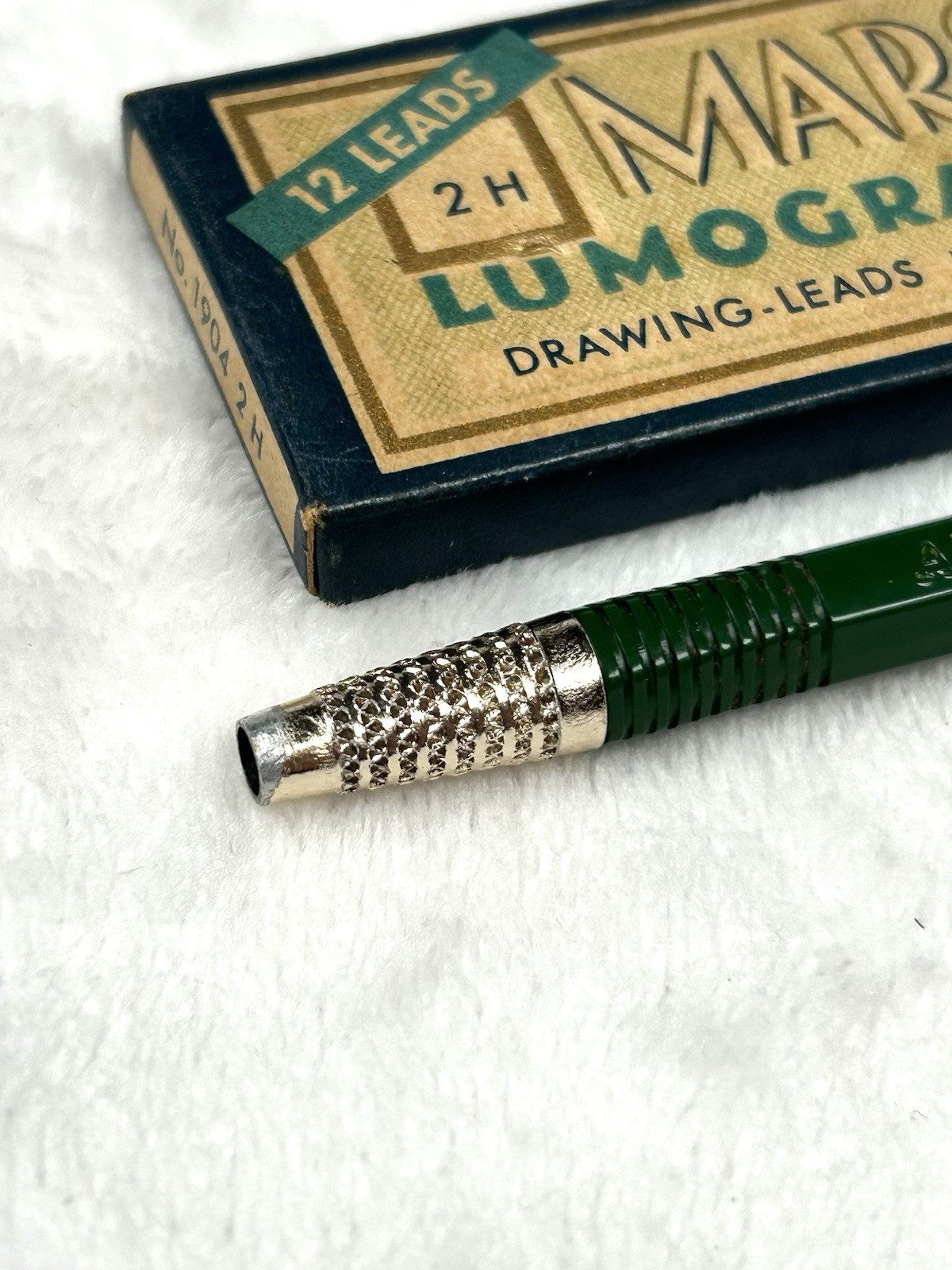Vintage A.W. Faber Castell Vintage Lochtite Lead Mechanical Pencil W/ Leads