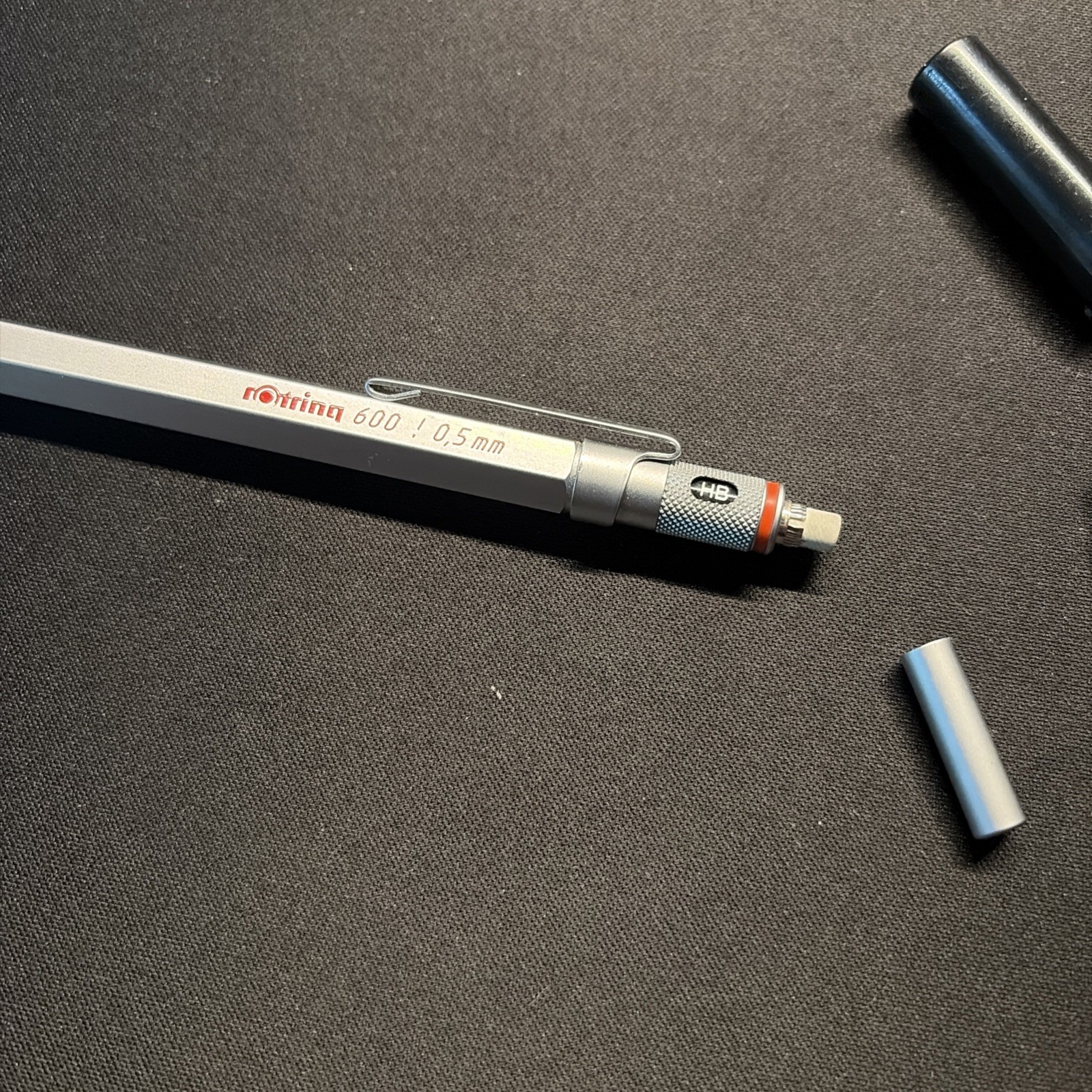 rOtring 600 Mechanical Pencil Silver 0.5mm Precision Writing Tool With 0.5 HB