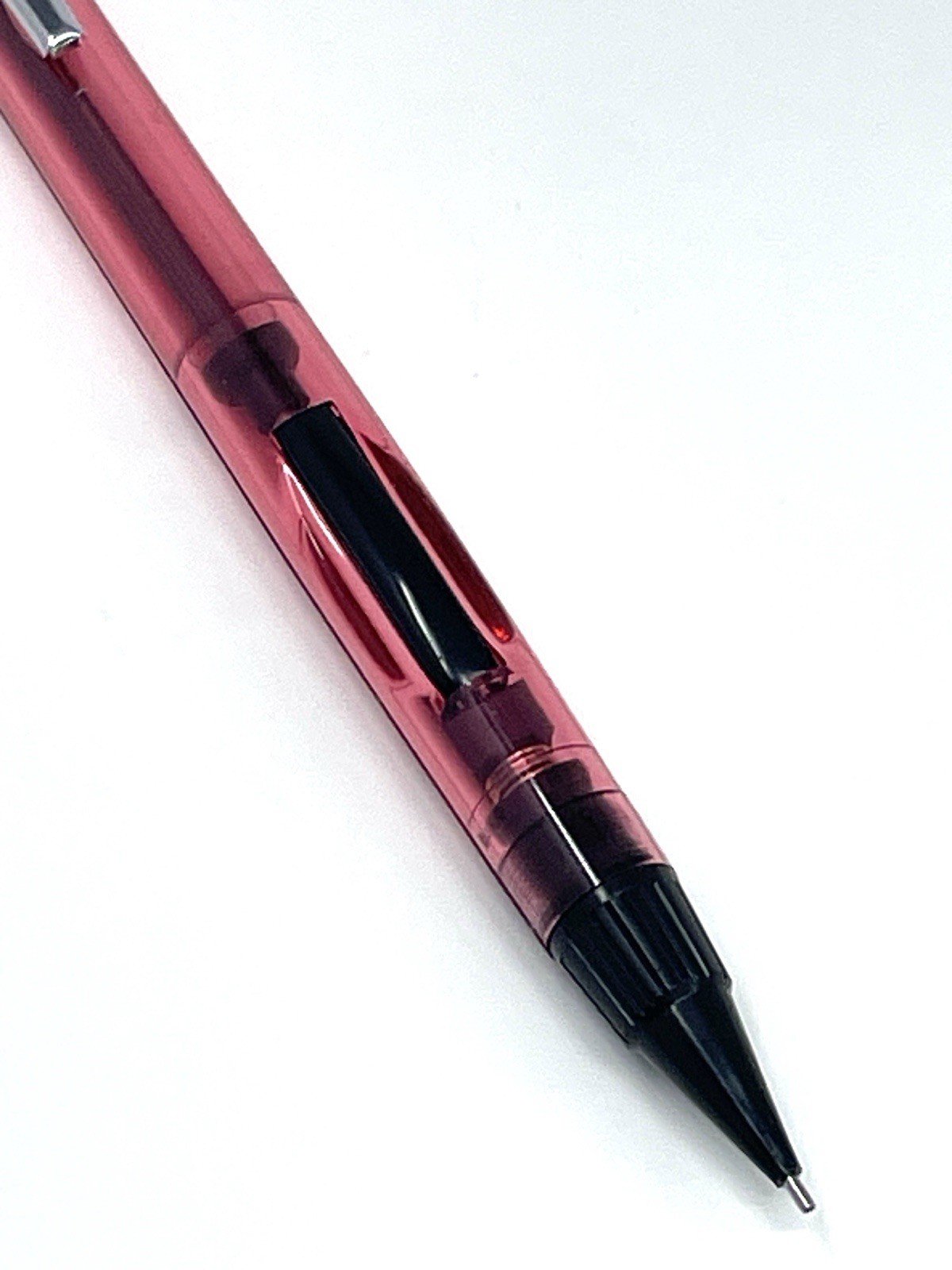 Pentel PD345 Mechanical Pencil 0.5mm Translucent Japan with Extra Lead