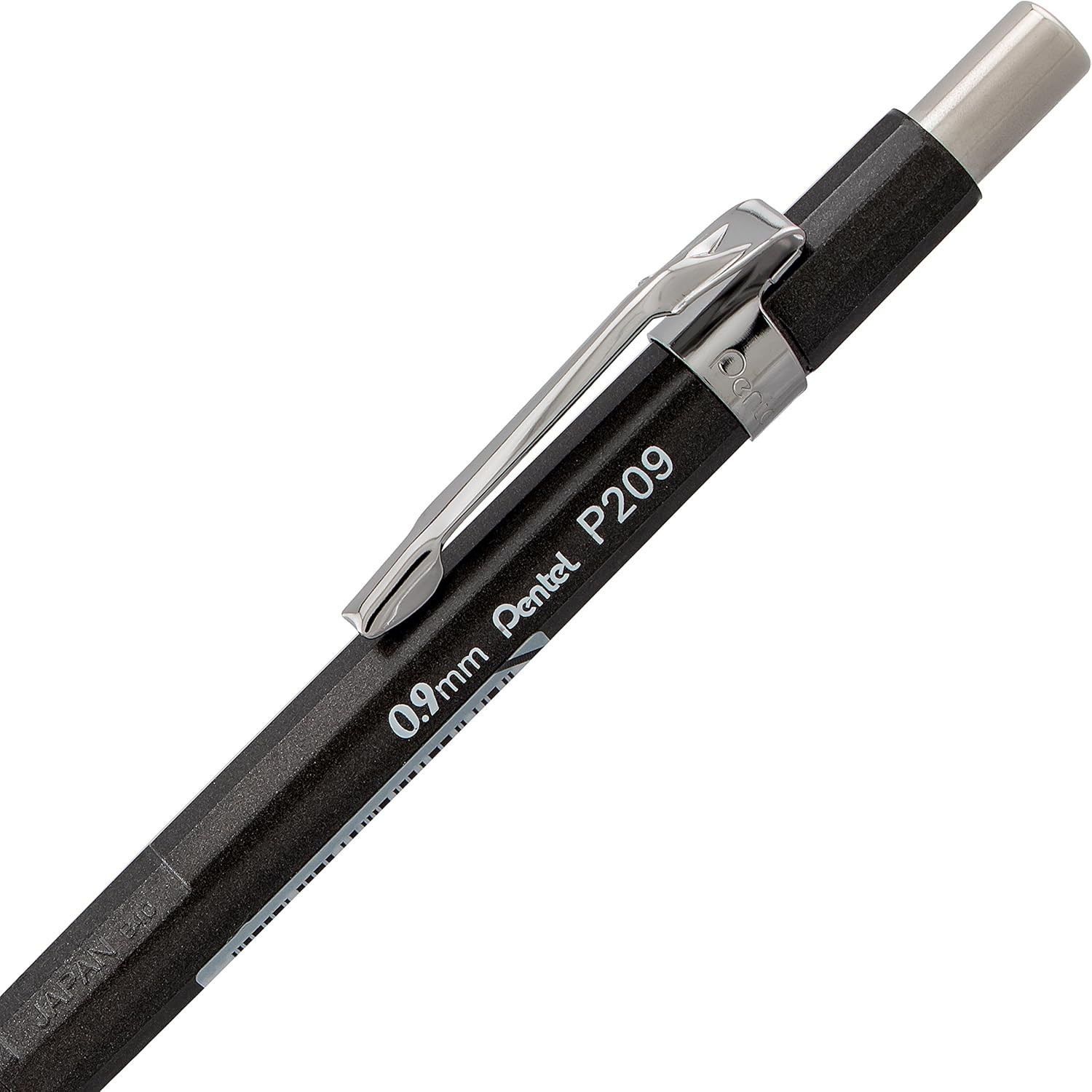 Sharp Mechanical Pencil, (0.9Mm), Metallic Graphite Barrel, Box of 12 (P209MN)