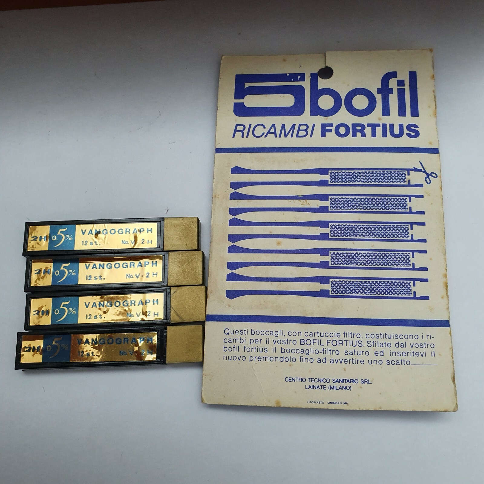 Vangograph Minen 0.50 m 2H – 4 Packs + 5 Bofil Fortius
