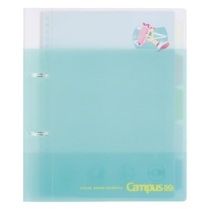 KOKUYO Campus 2-Hole Loose-Leaf Binder 50th Anniv. Light Blue B5