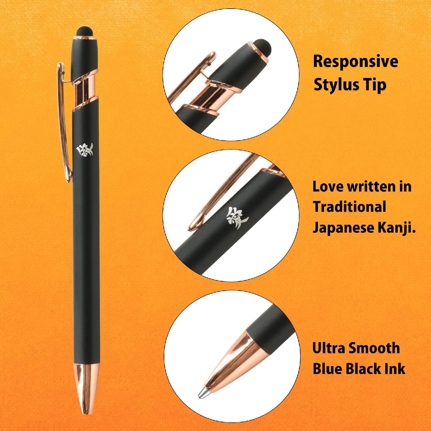 Stylish Forest Green Mechanical Pencil with Stylus Ballpoint