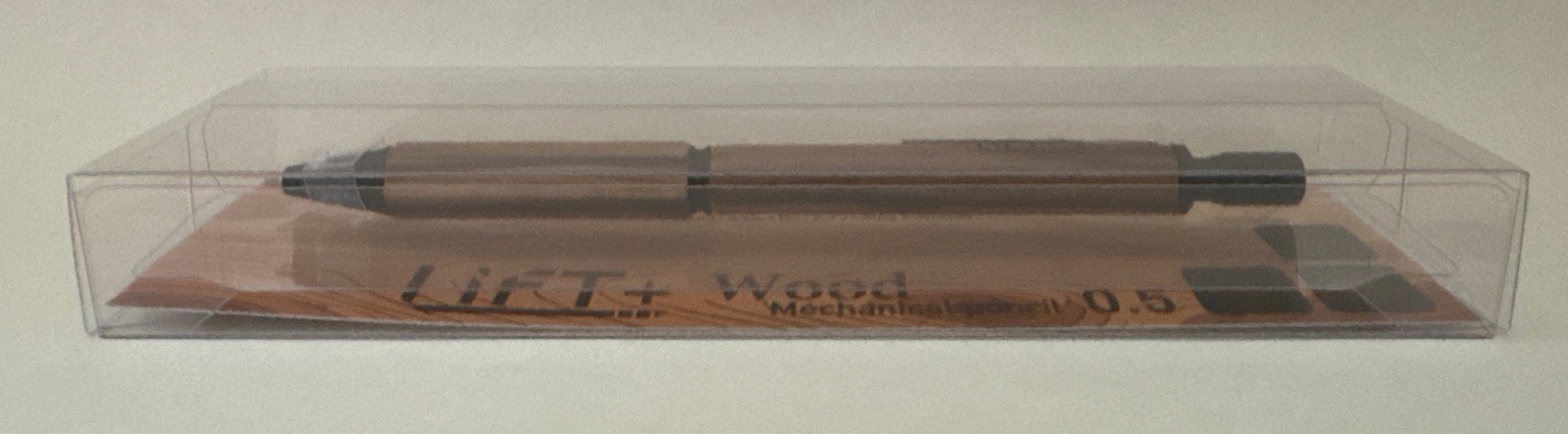 Kitera LiFT+ Wood Mechanical Graphite Pencil 0.5mm Zebrawood Barrel LIWOOD.05-ZW