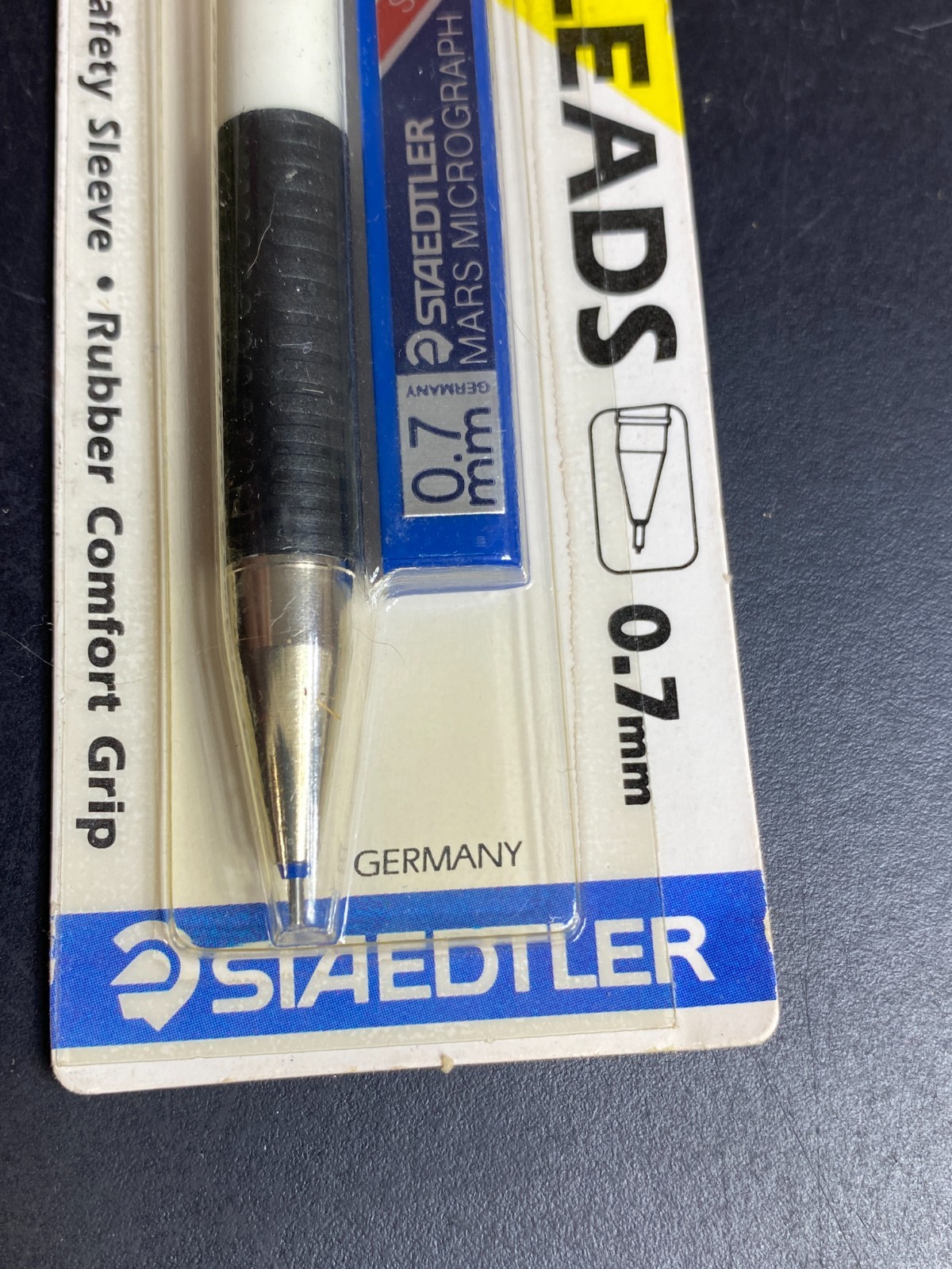 Staedtler Mechanical Pencil Leads .7mm Germany White New Vintage