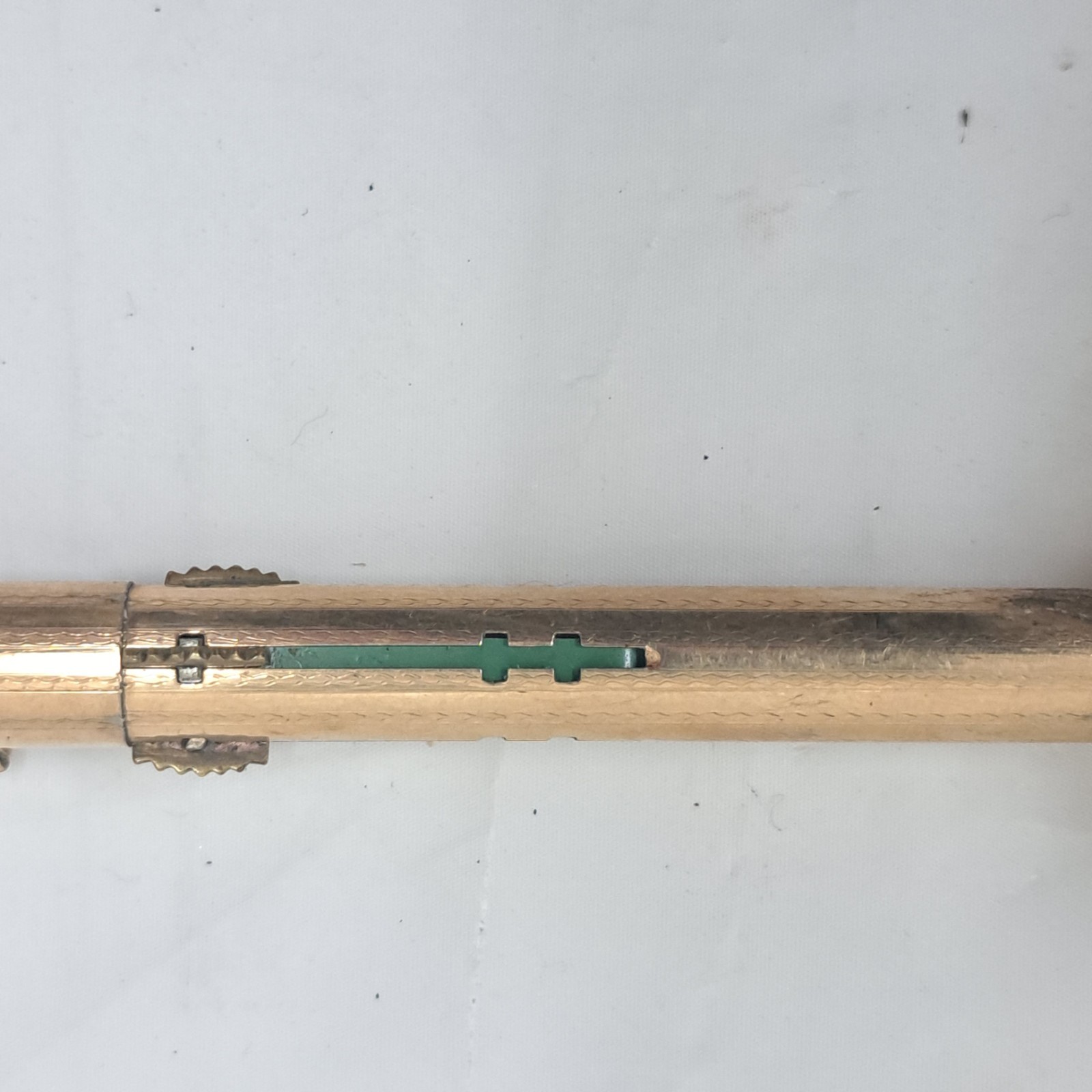 Vintage Norma 4 Lead Mechanical Pencil 14k Gold Rolled Plated Collectible