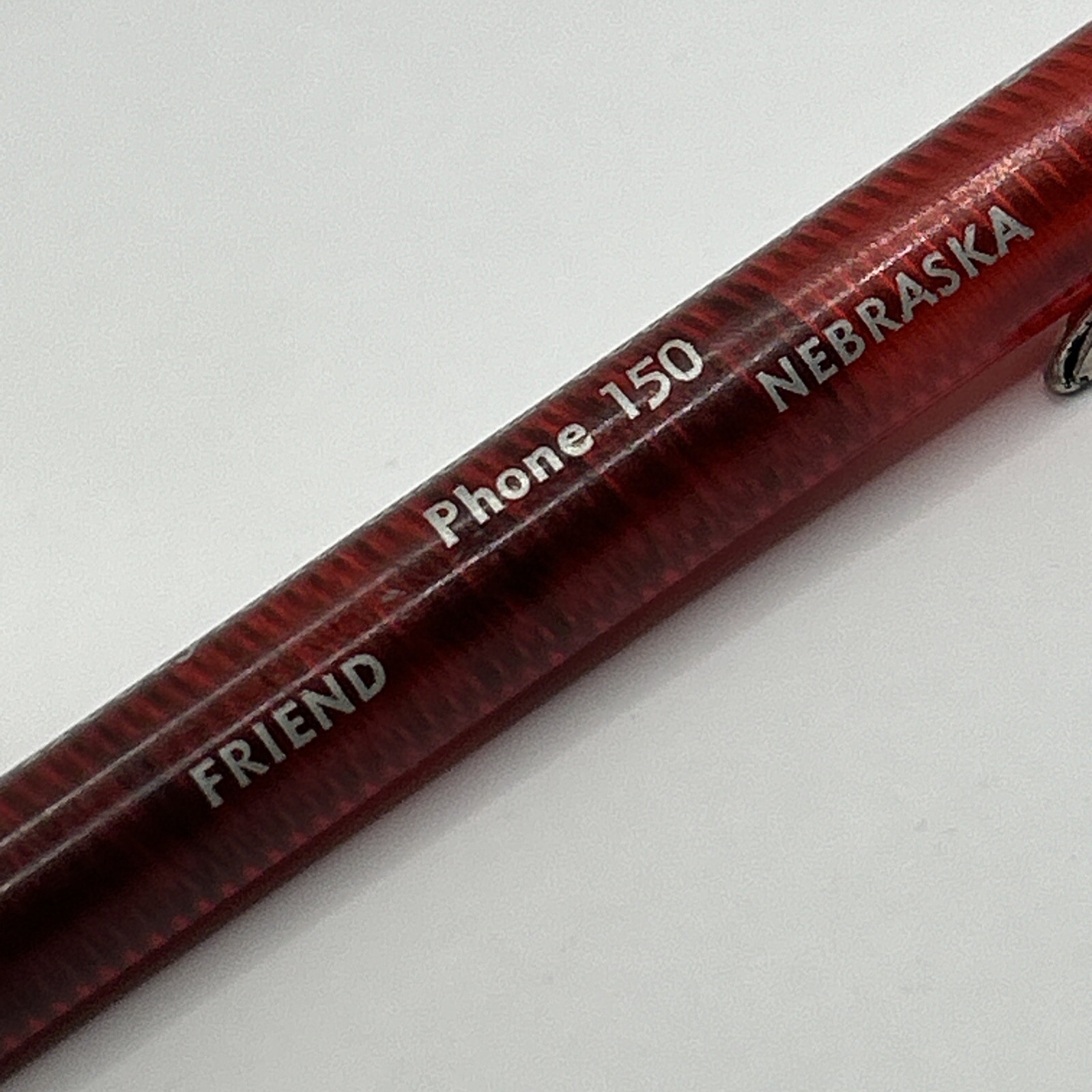 VTG Scripto Mechanical Pencil WESLEY ENGEL Friend, NE Corn Shelling Hay Baling