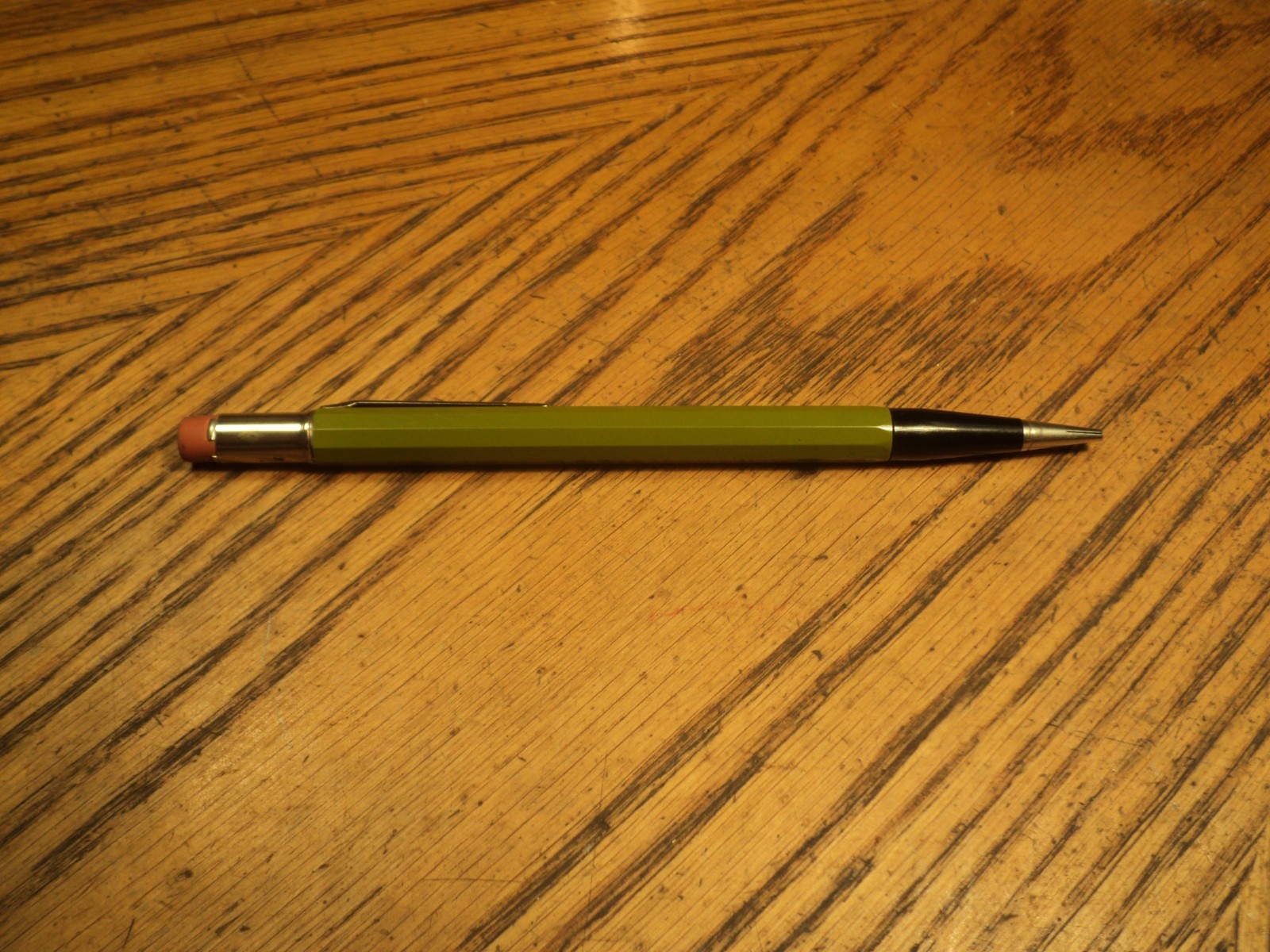 Vintage Autopoint Mechanical Pencil Green Body & Tip 5-1/2″ Long USA