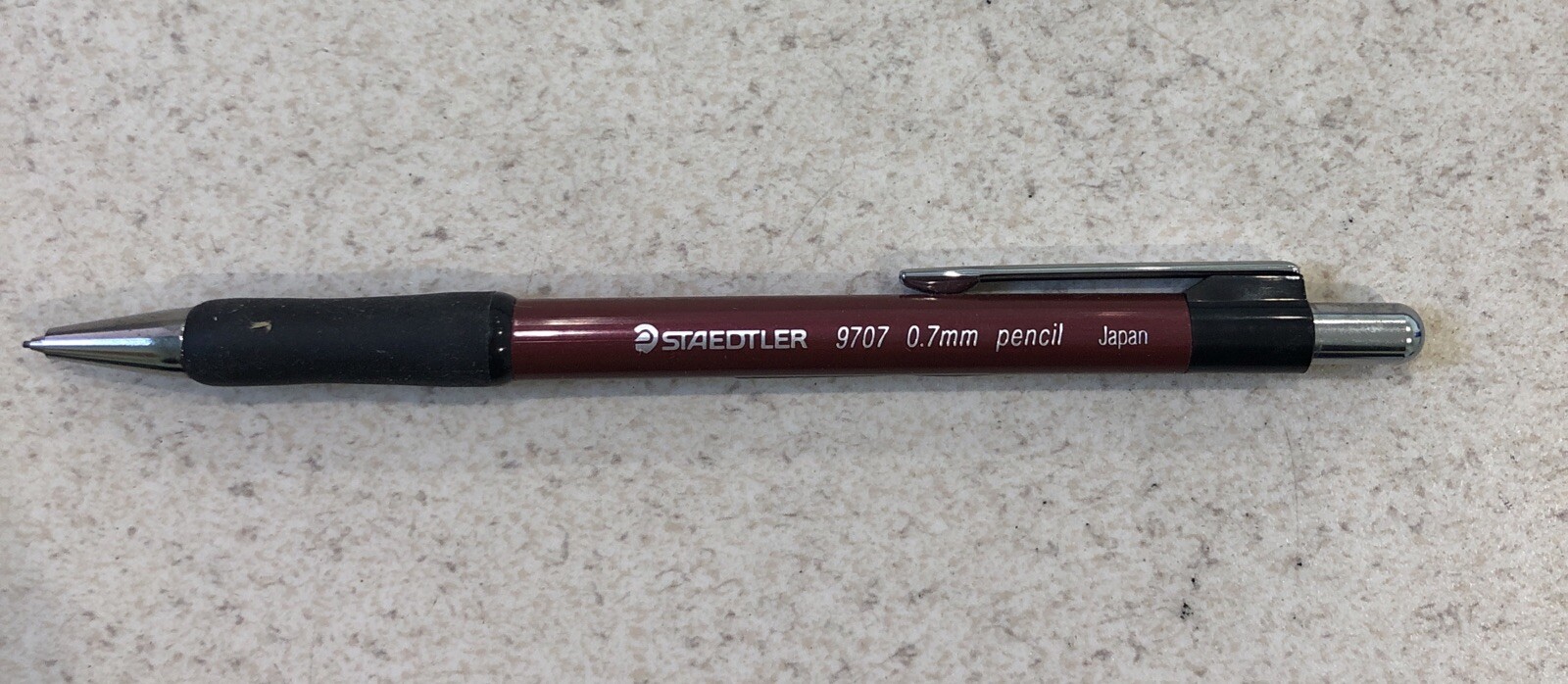 Staedtler Elite Automatic Pencil 0.7 mm, Maroon Barrel #9705 80DZ
