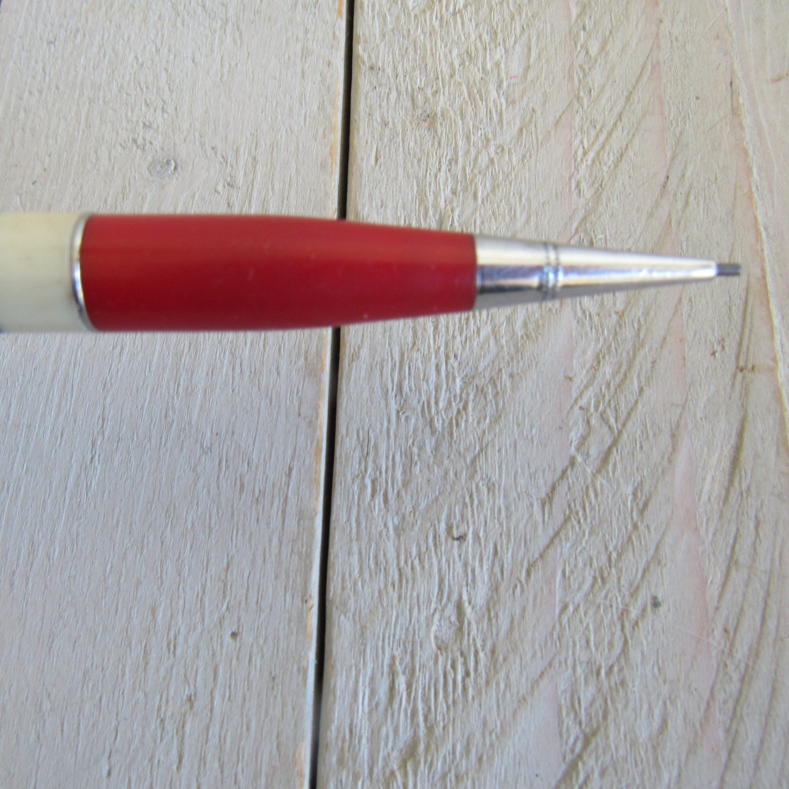 vtg Ritepoint Floaty Pencil Port Stockton Sausage Co Floating Sausage / Hot Dog