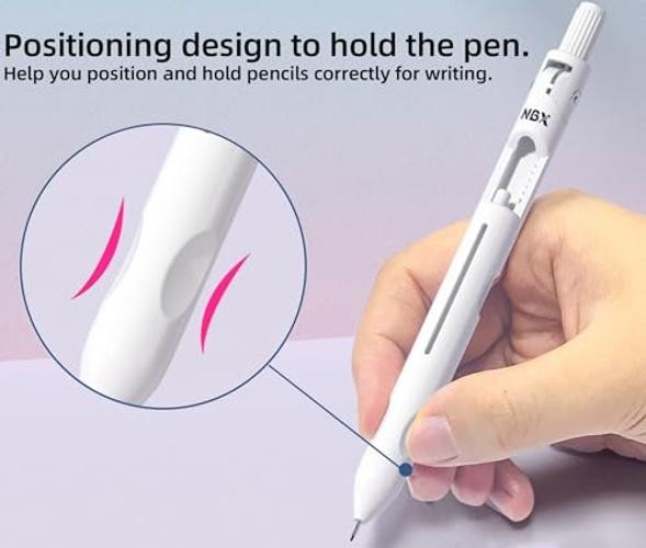 Blue Metal Grip Mechanical Pencil for School Supplies – Refillable – Refillable