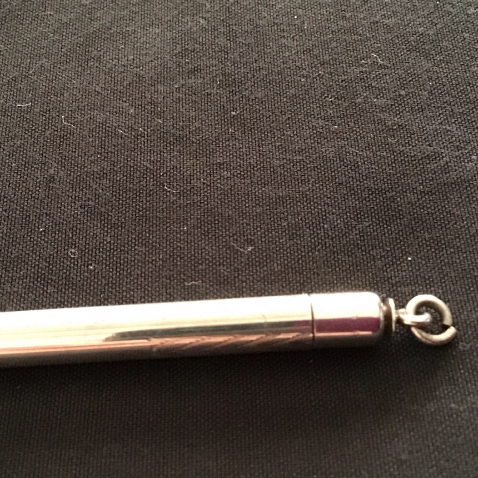 Vintage Sterling Silver Mechanical Pencil Retractable Tip