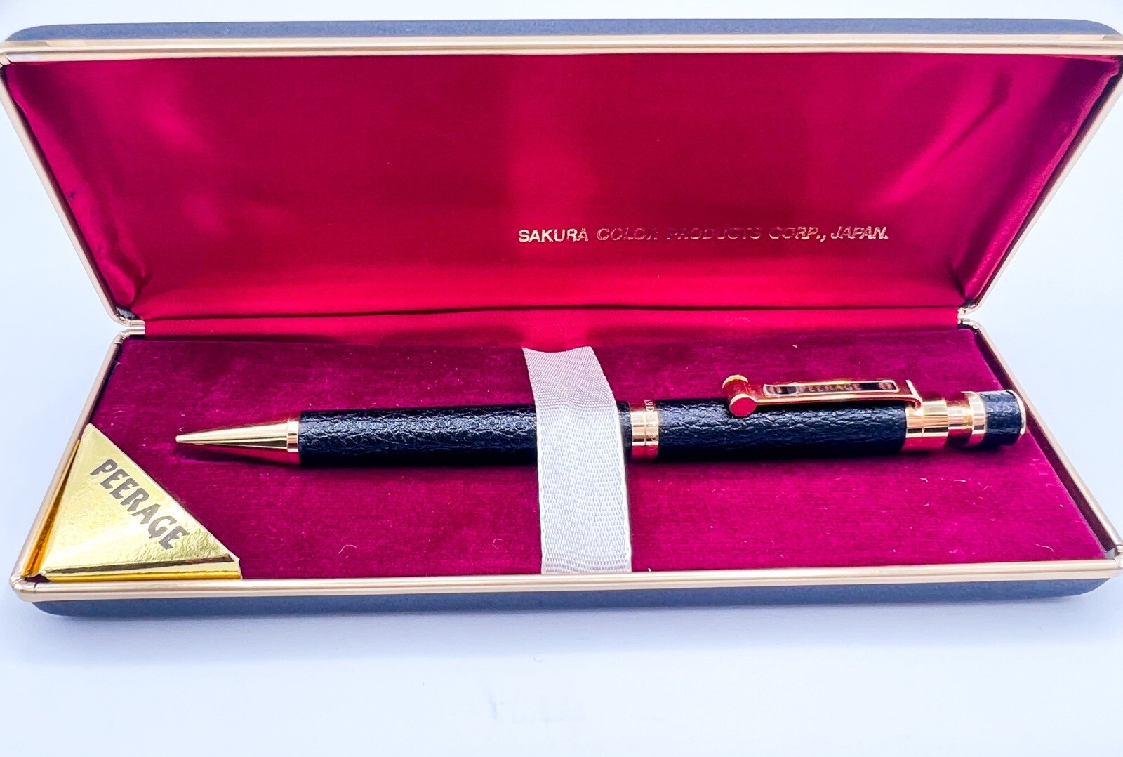 NOS Sakura Peerage KS10 Mechanical Pencil Slide Sharp Retractable sleeve Box